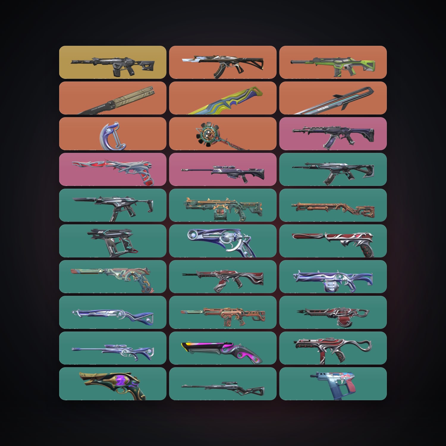 EU Iron 3 locker — 5 knives, 69 skins, lvl 208 — HabibiAccounts