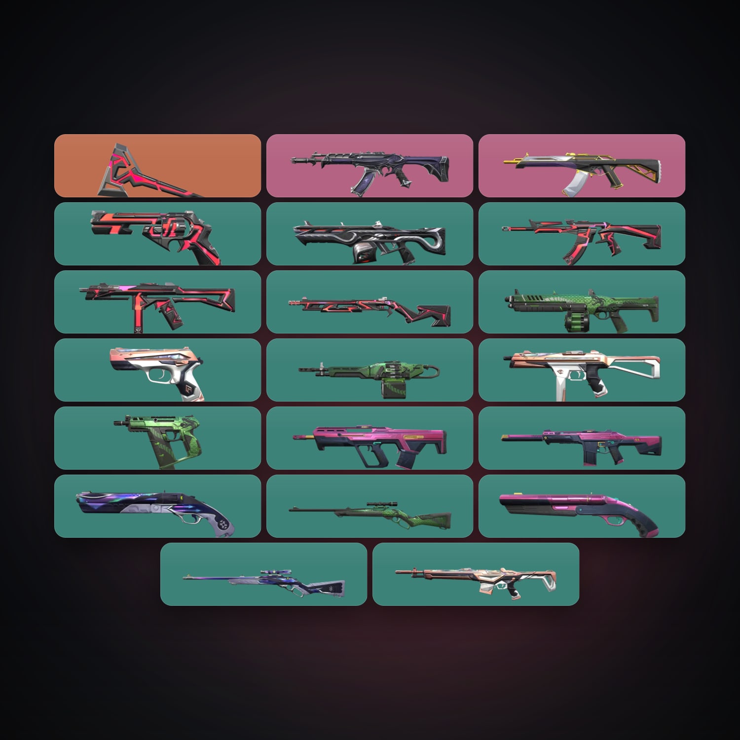 EU Bronze 2 locker — 1 knives, 21 skins, lvl 51 — HabibiAccounts