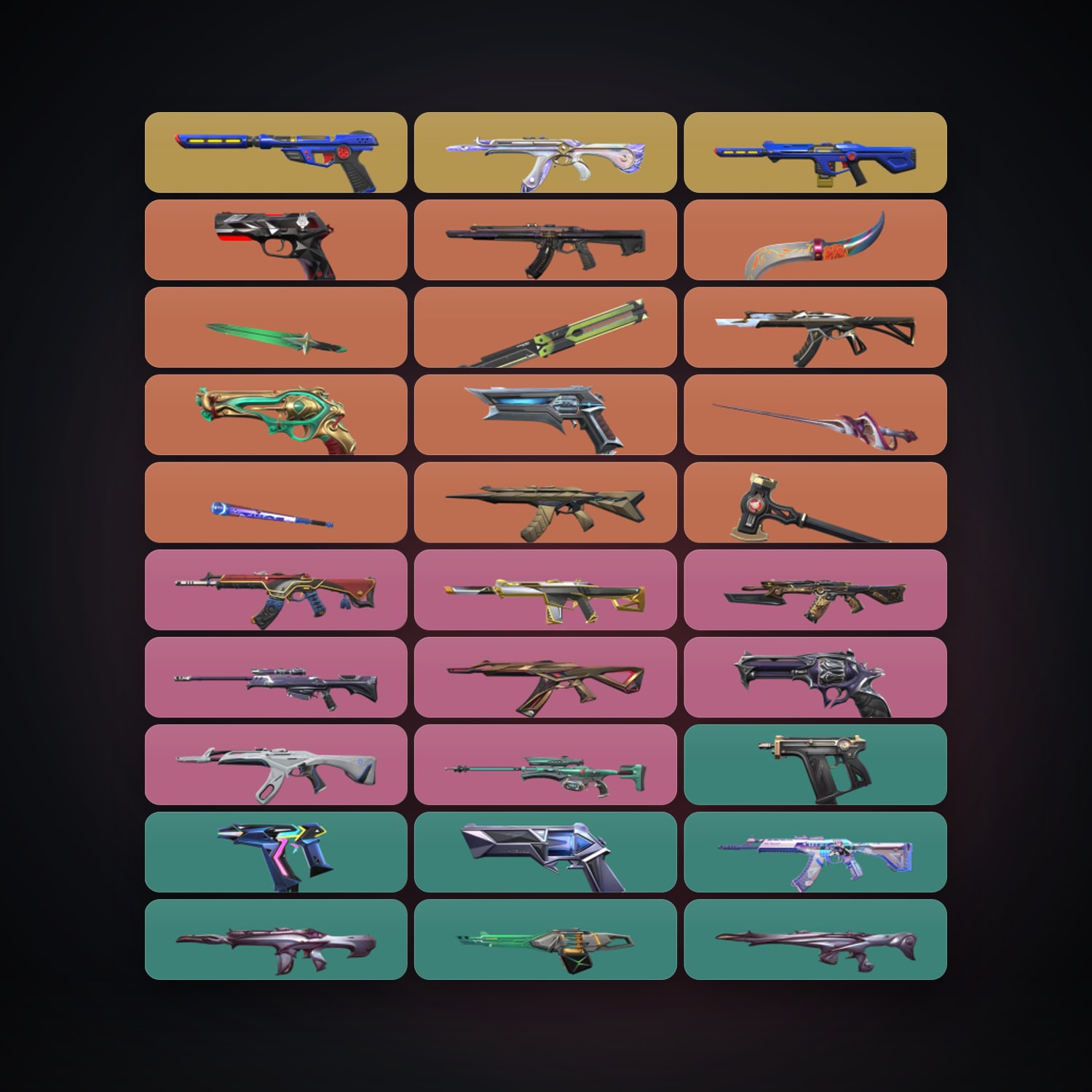 EU Diamond 1 locker — 6 knives, 80 skins, lvl 272 — HabibiAccounts