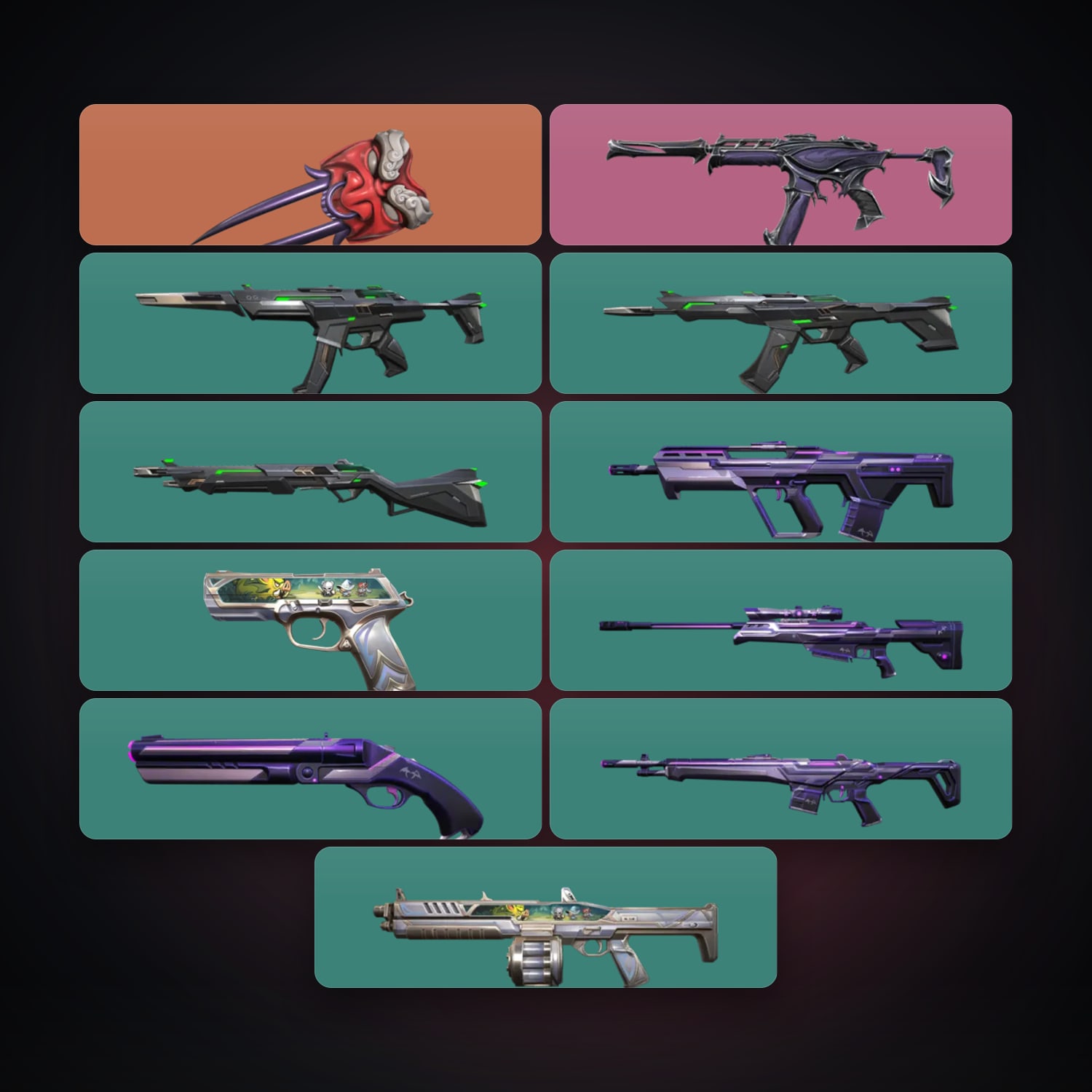 Valorant account: EU locker — 1 knife, 11 skins, lvl 21 — HabibiAccounts