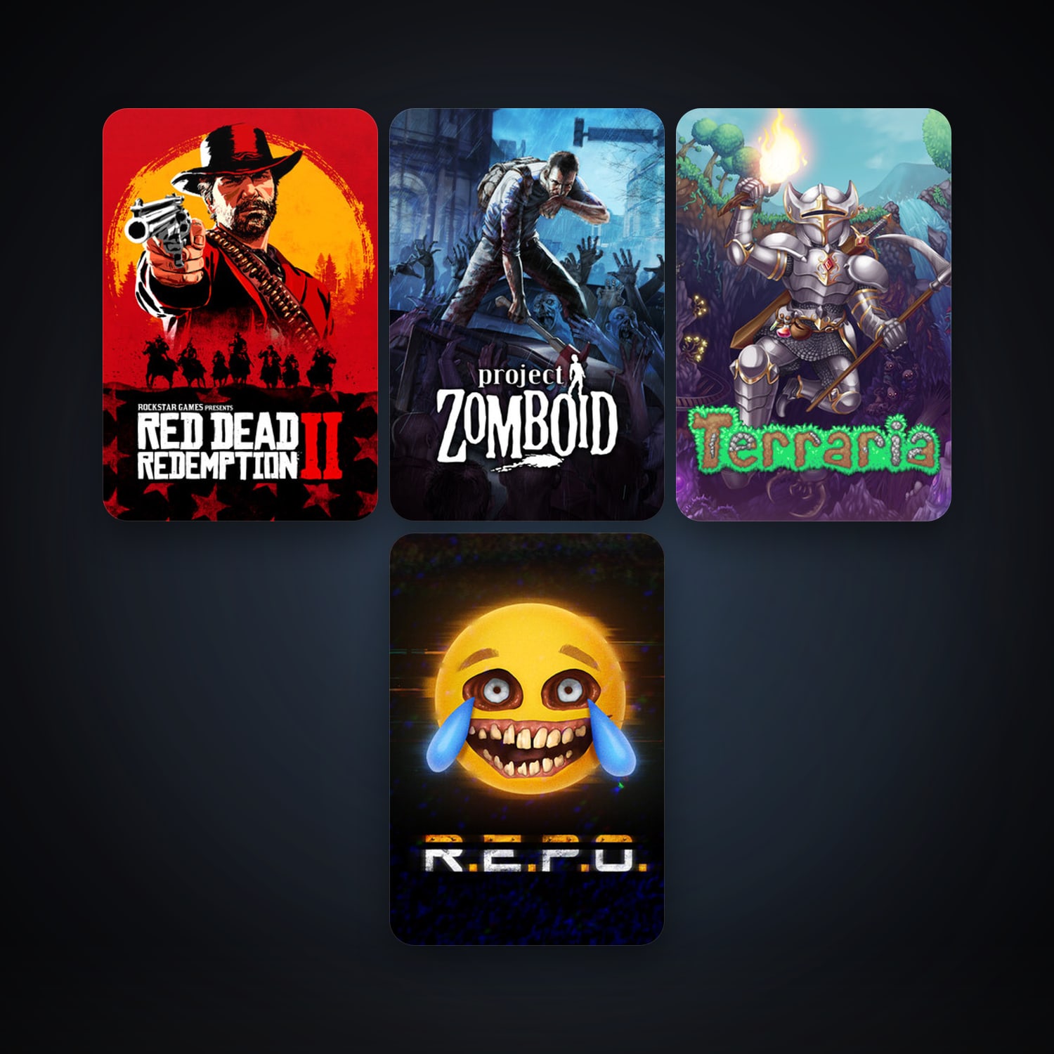 Steam account: Terraria + Project Zomboid, 10 games, clean — HabibiAccounts