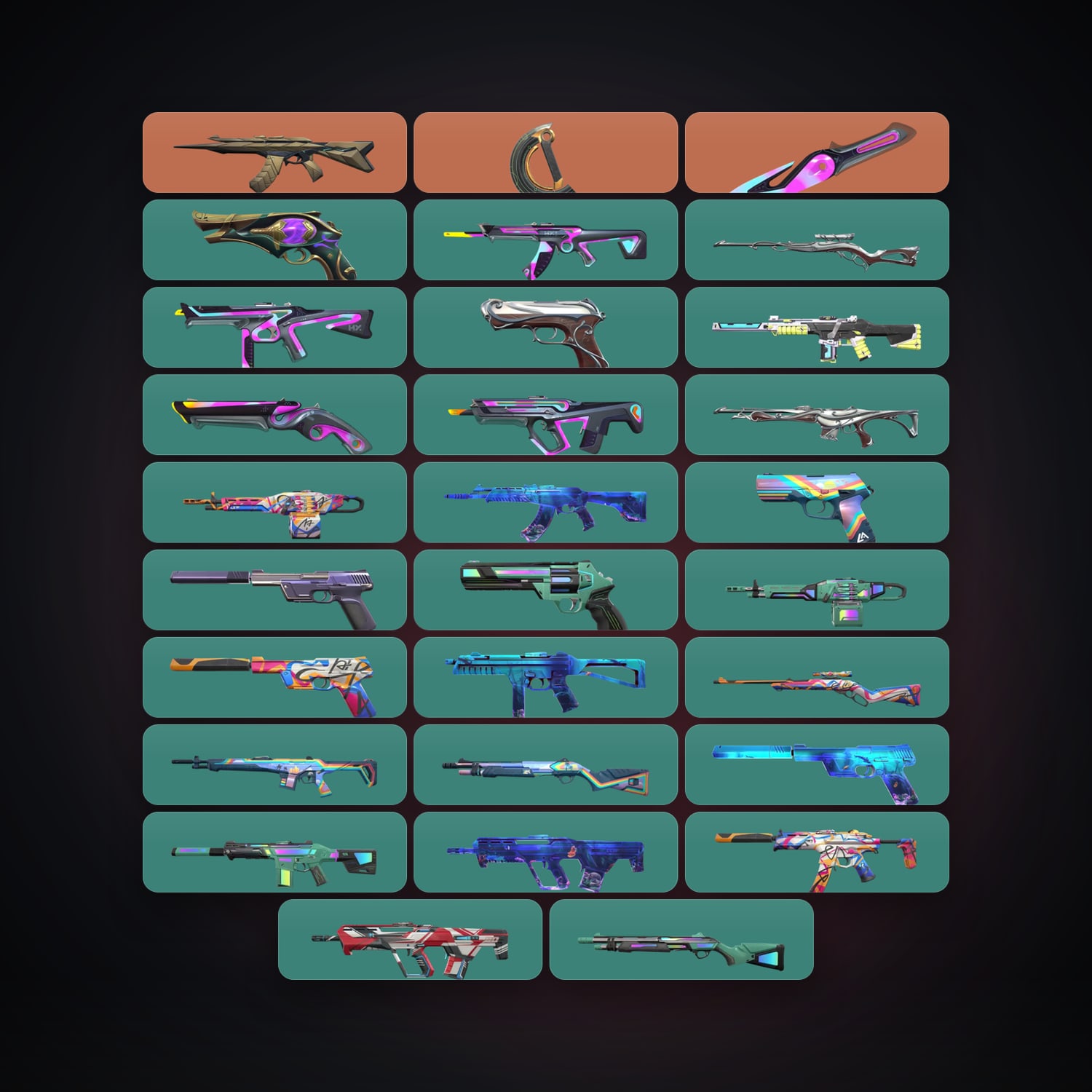 EU Silver 2 locker — 2 knives, 29 skins, lvl 122 — HabibiAccounts