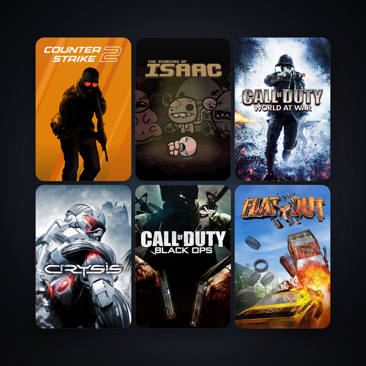 Steam account: CS2 Prime + FlatOut, 18 games, clean — HabibiAccounts
