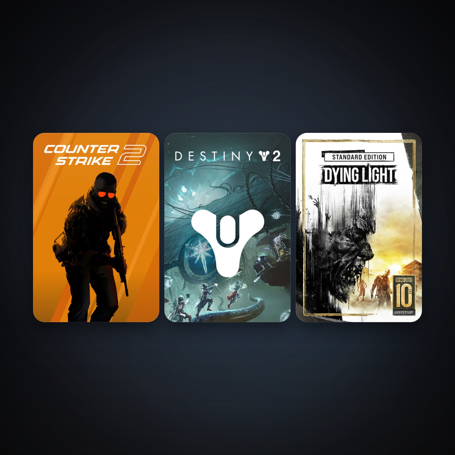 Steam account: CS2 Prime + Dying Light, 3 games, clean — HabibiAccounts