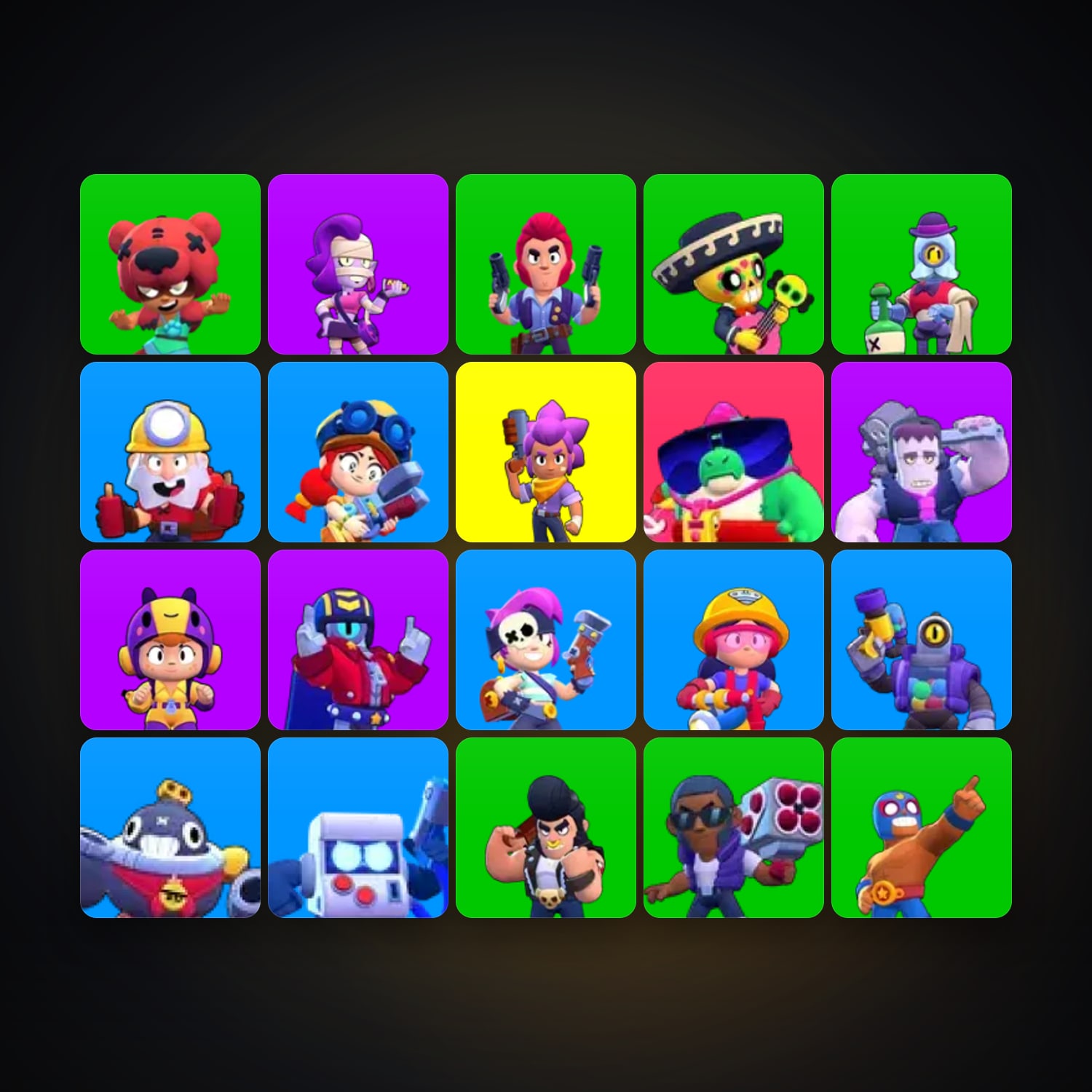 20 Brawlers | 976 Trophies — Supercell Account — HabibiAccounts