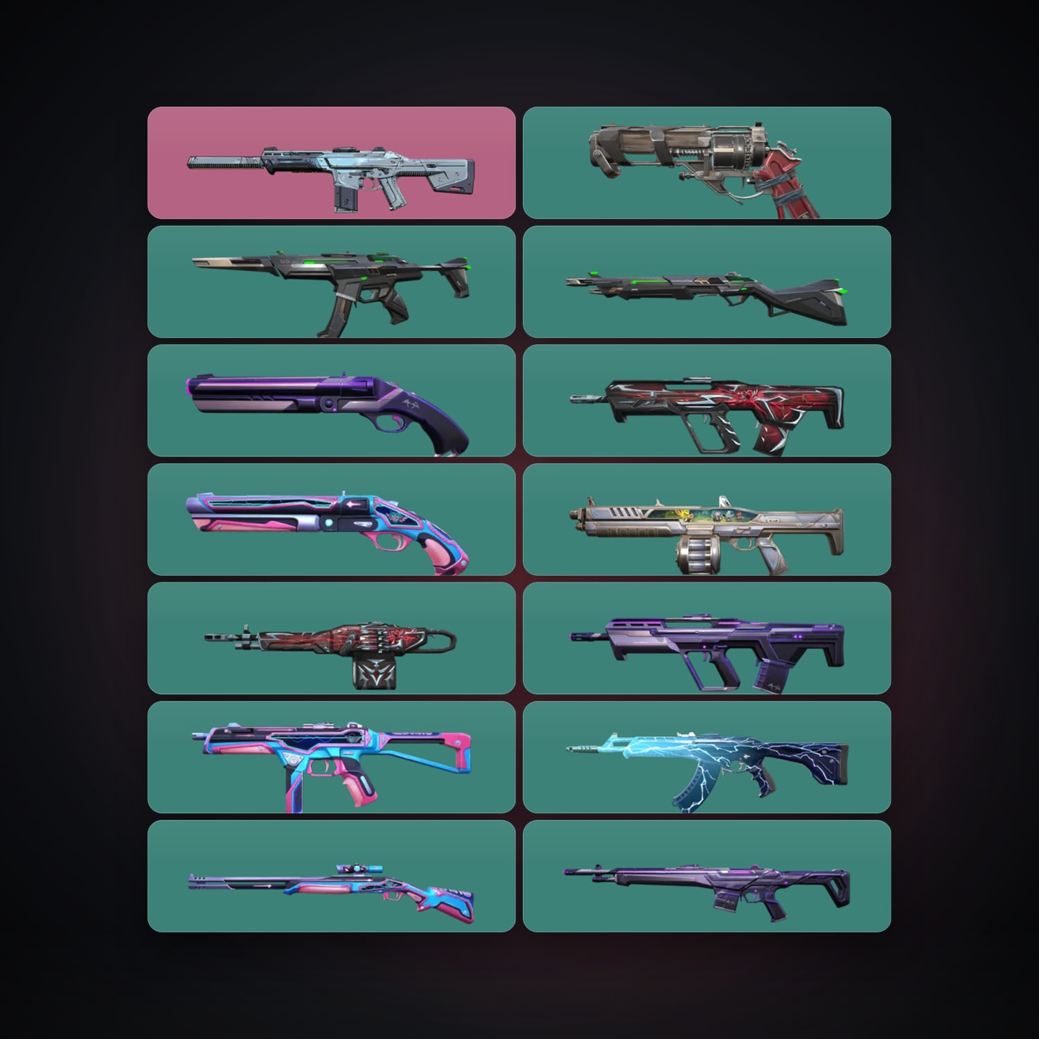 EU locker — 14 skins, lvl 20 — HabibiAccounts