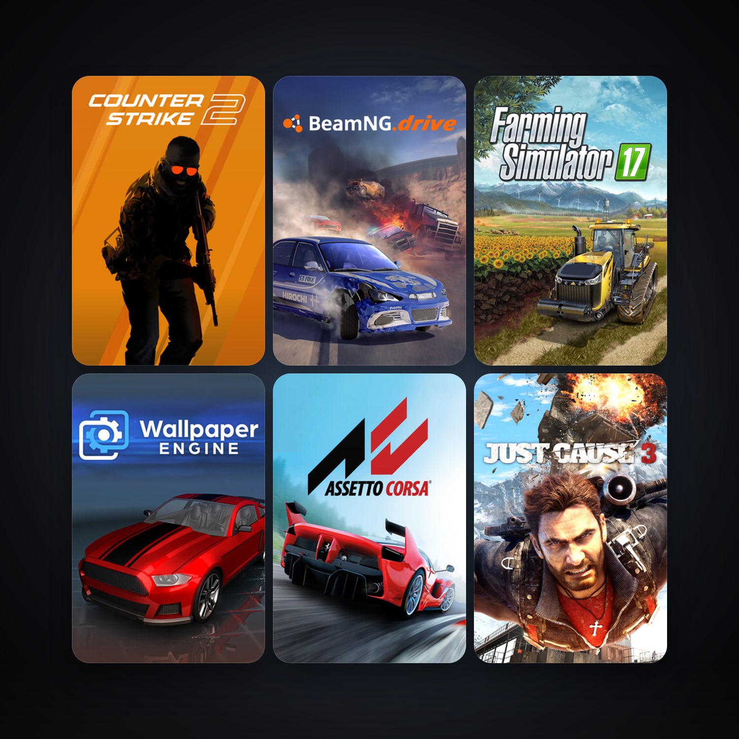 CS2 Prime + Garry's Mod, 36 games, Steam 10, clean — HabibiAccounts