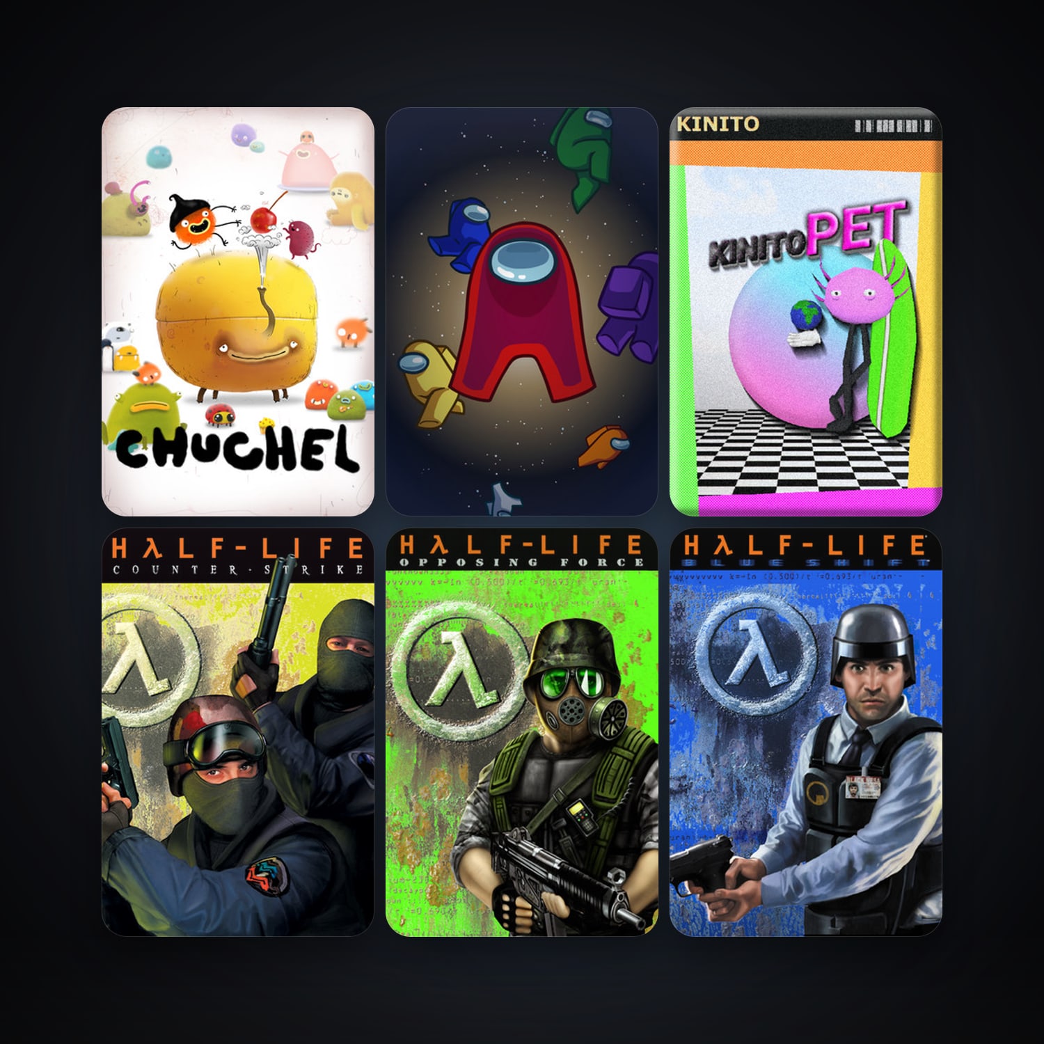 Counter-Strike + Team Fortress Classic, 16 games, clean — HabibiAccounts