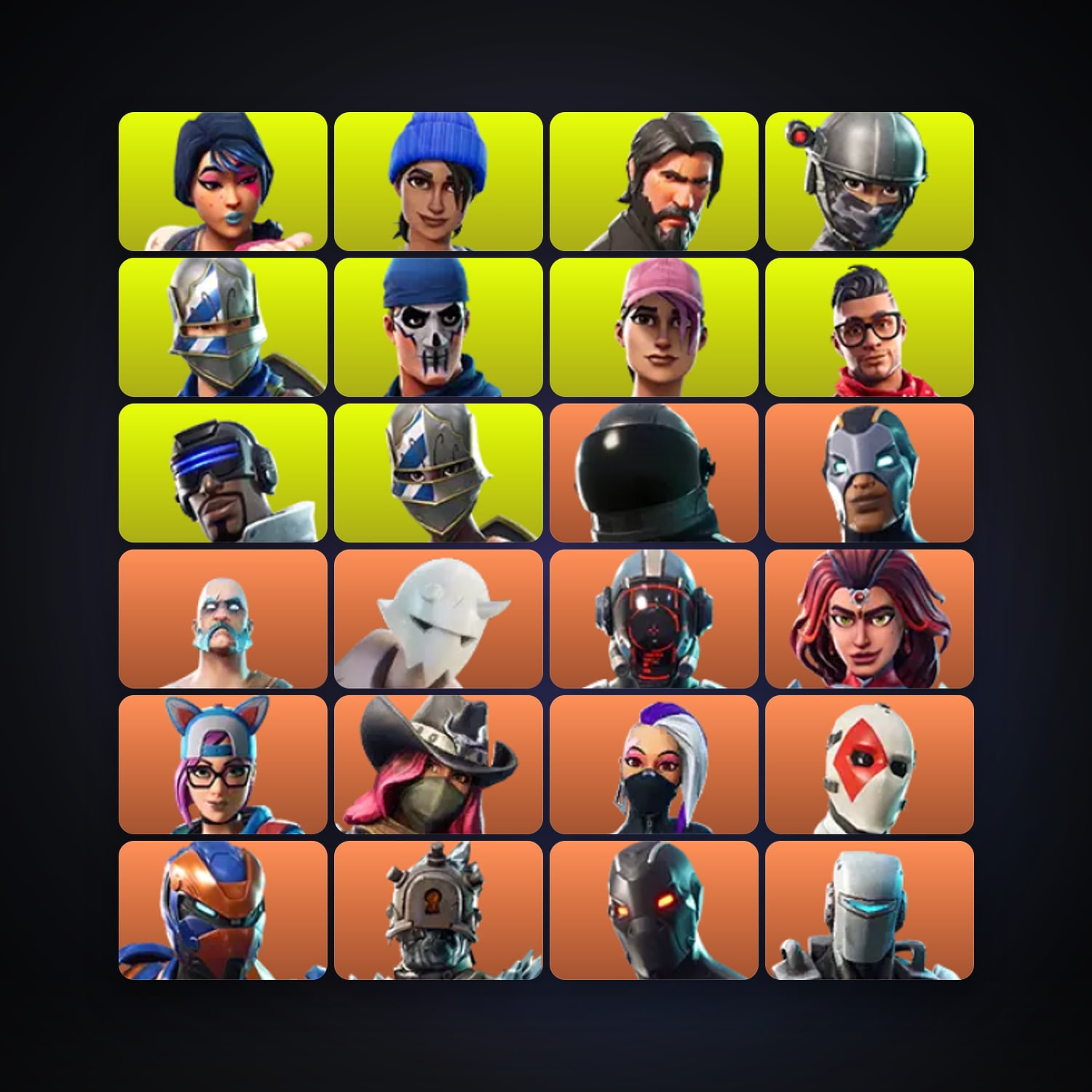 Fortnite account with Sparkle Specialist & Blue Squire — 71 skins — 600 V-Bucks — lvl 1044 — HabibiAccounts