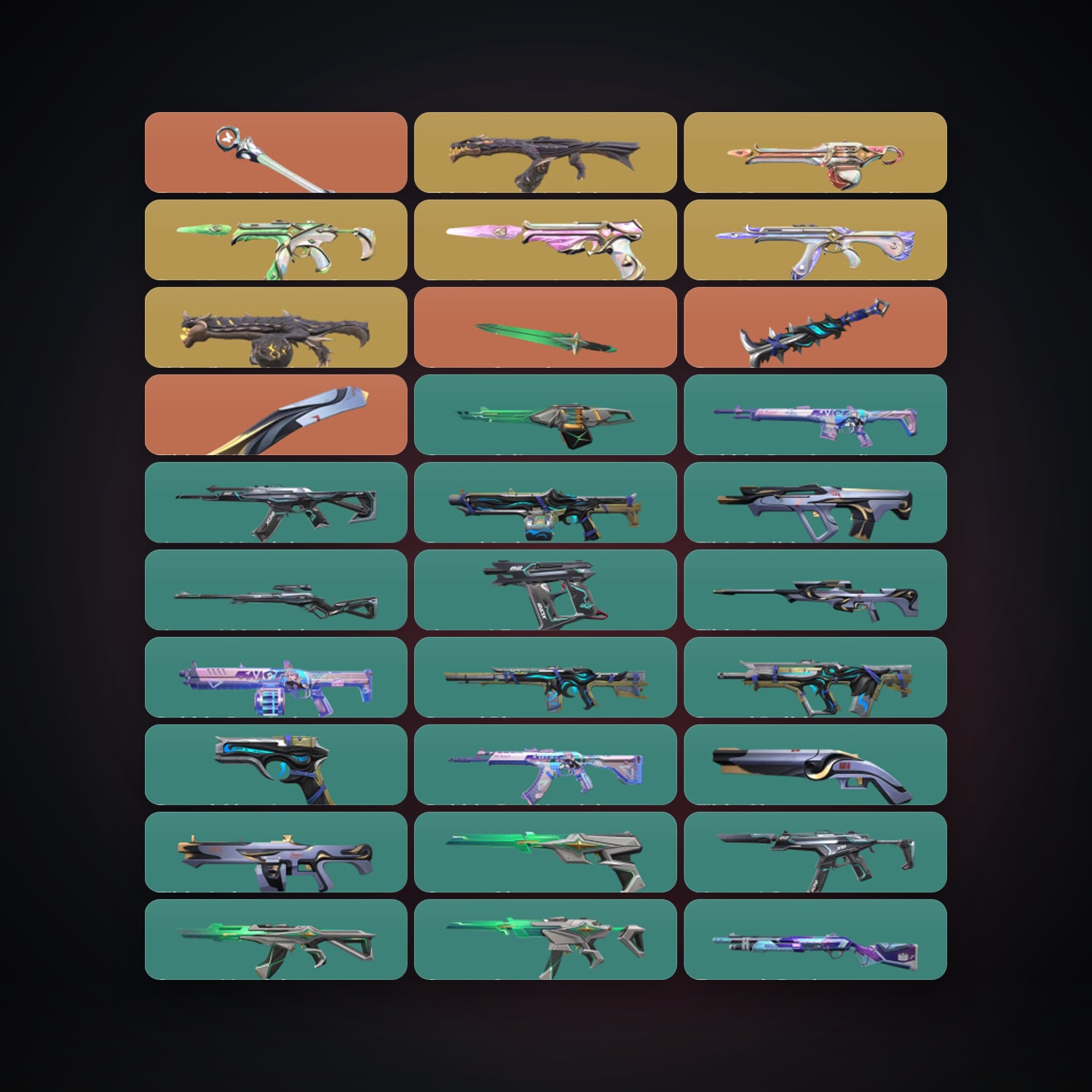 NA Diamond 1 locker — 4 knives, 68 skins, lvl 132 — HabibiAccounts