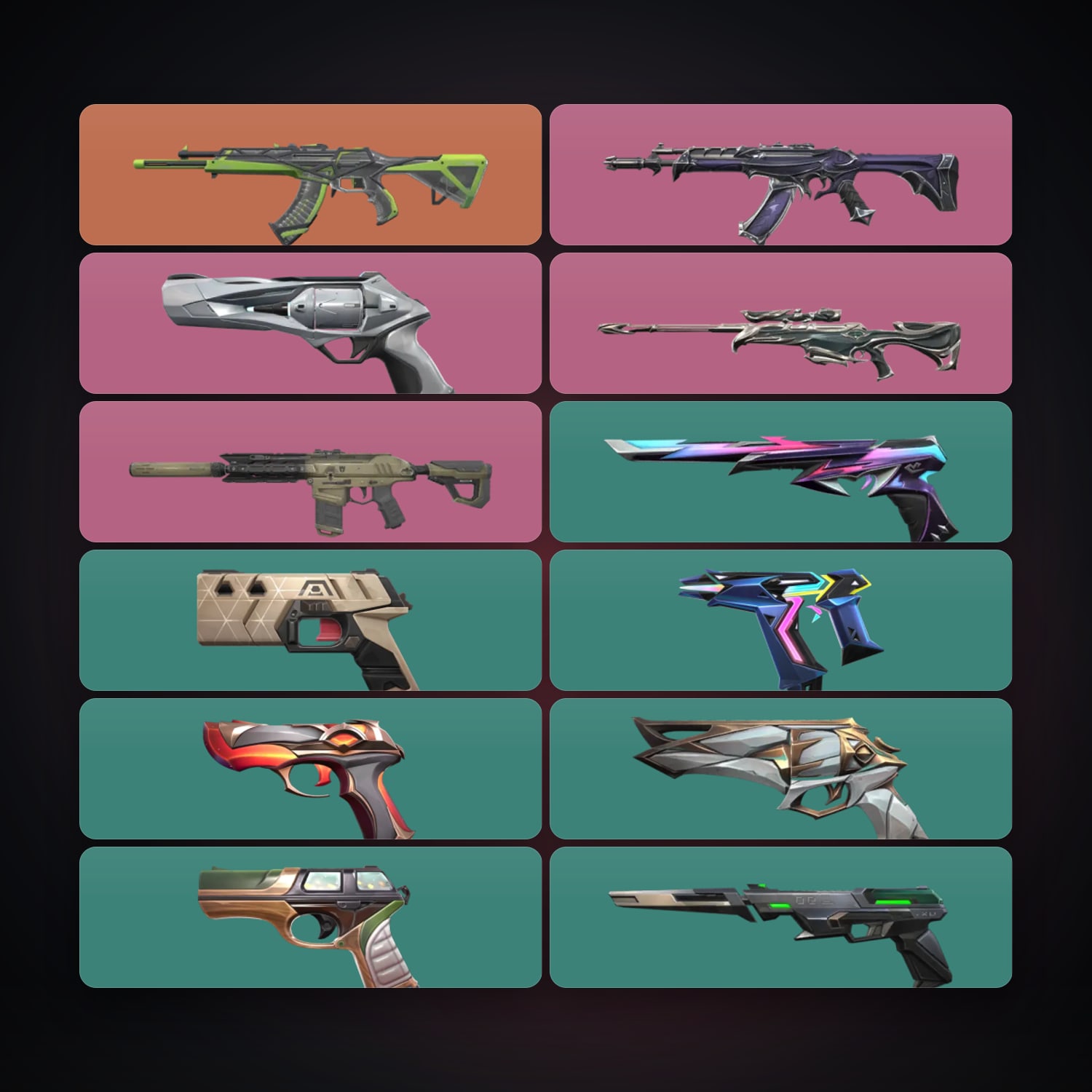 EU Gold 1 locker — 11 skins, lvl 162 — HabibiAccounts