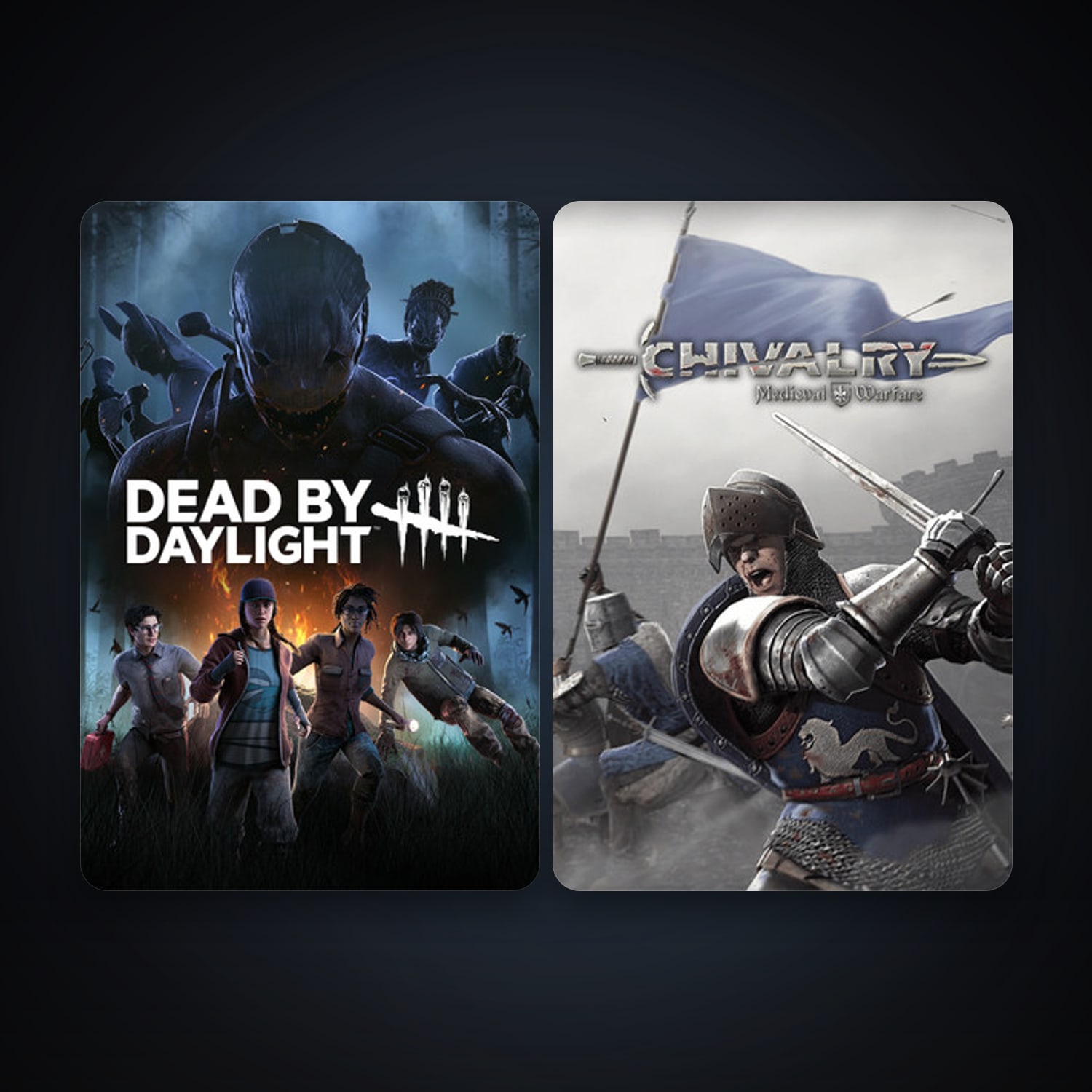 Chivalry: Medieval Warfare + Dead by Daylight, 4 games, clean — HabibiAccounts