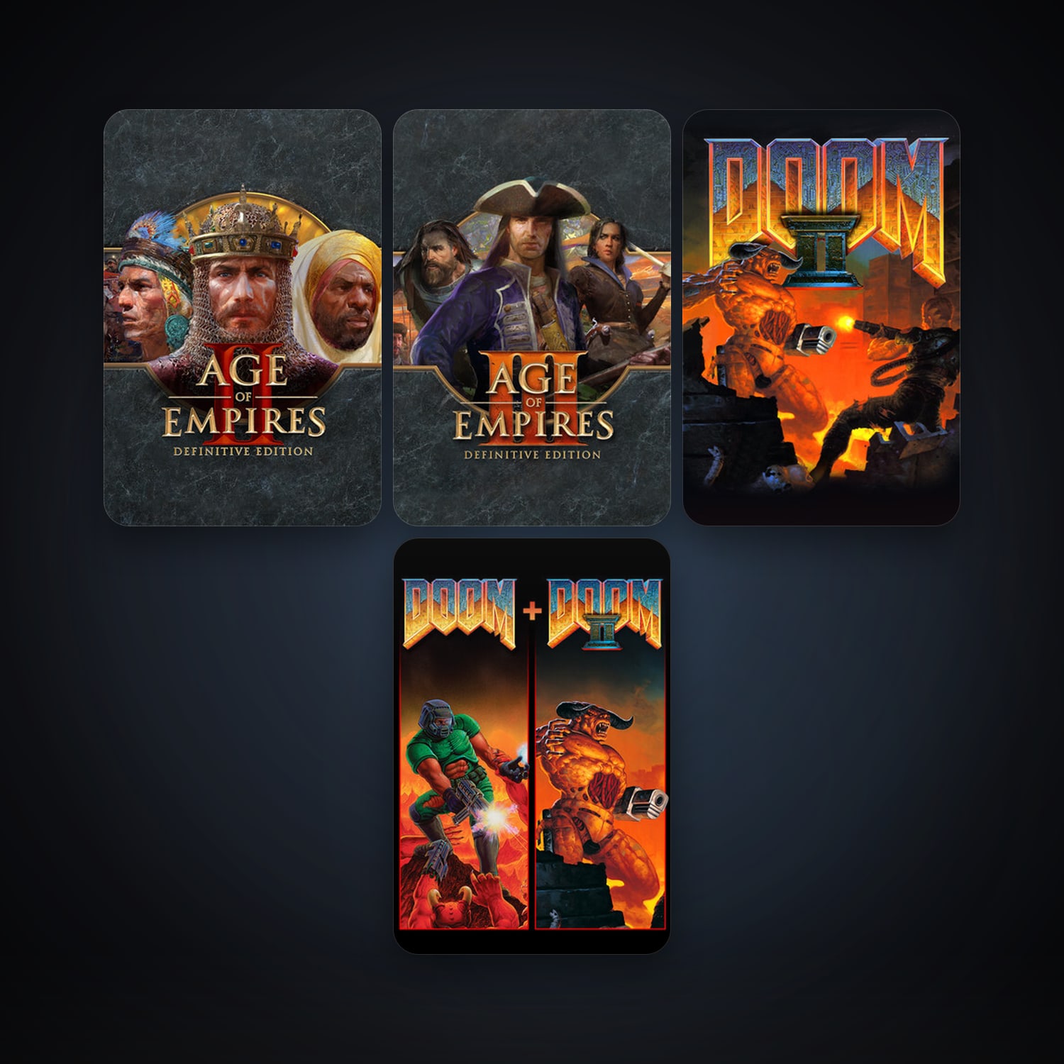Ultimate Doom + DOOM II, 6 games, clean — HabibiAccounts