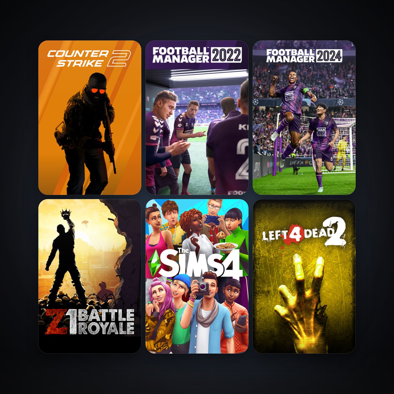 Steam account: Left 4 Dead 2 + CS2 Prime, 17 games, clean — level 9 — HabibiAccounts