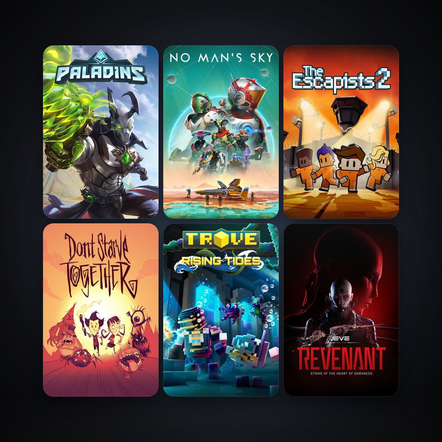 EVE Online + No Man's Sky, 17 games, clean — HabibiAccounts