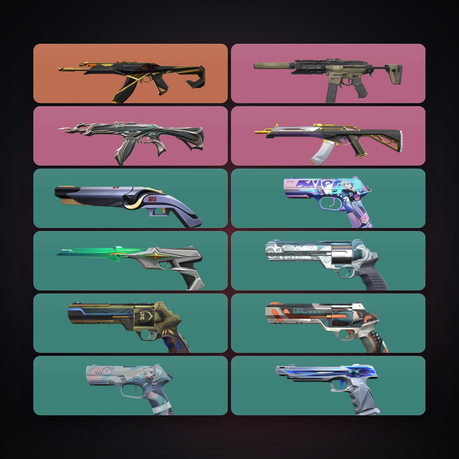 LA Plat 2 locker — 13 skins, lvl 225 — HabibiAccounts