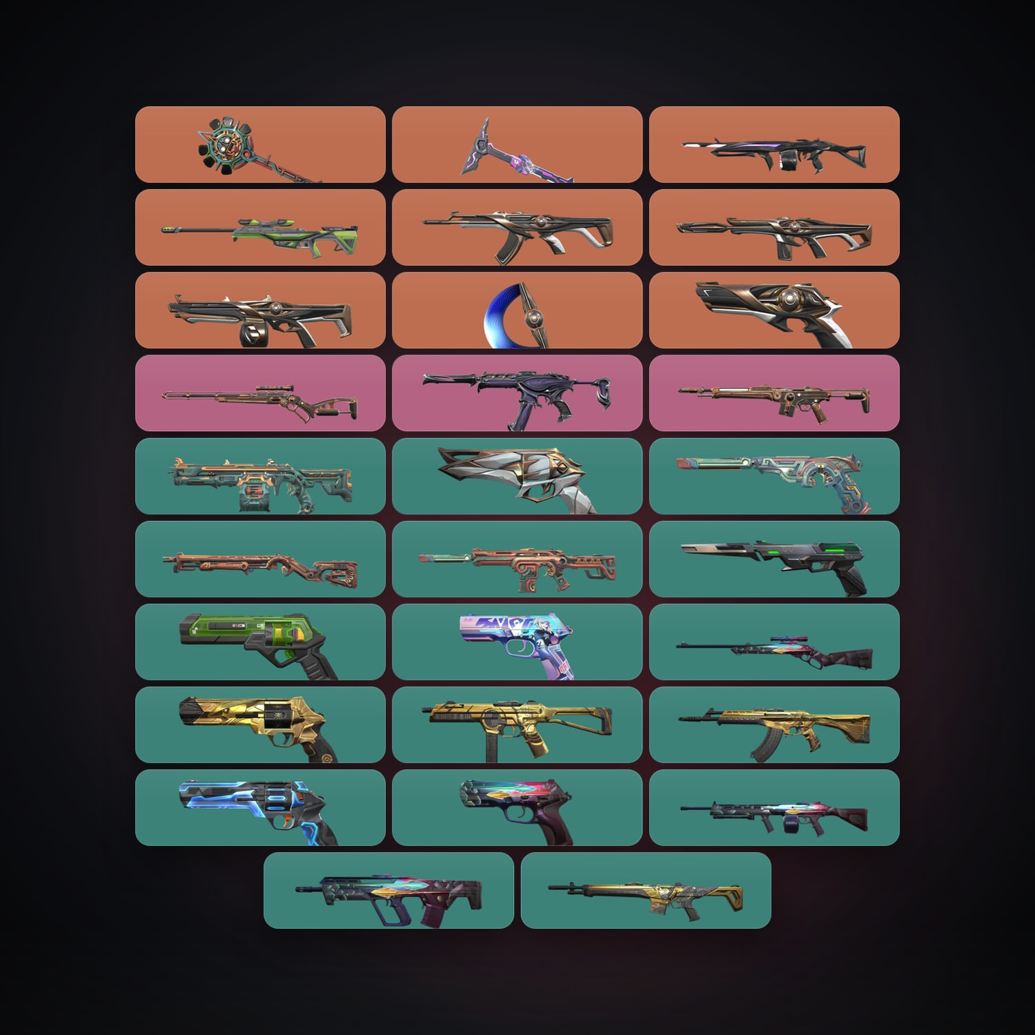 AP Bronze 2 locker — 3 knives, 29 skins, lvl 107 — HabibiAccounts