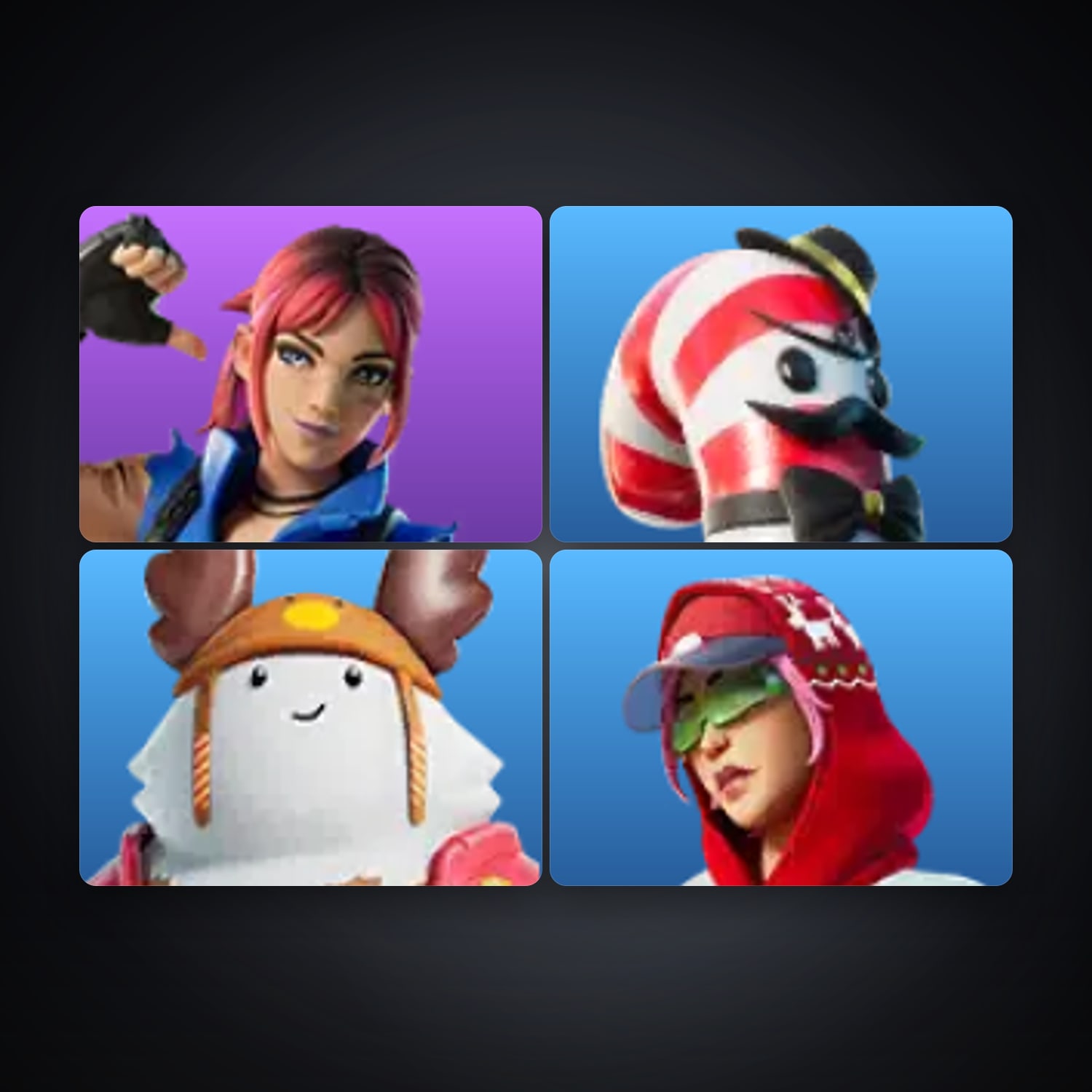 Fortnite account with Explorer Emilie & Mr. Dappermint — 4 skins — 200 V-Bucks — lvl 50 — HabibiAccounts