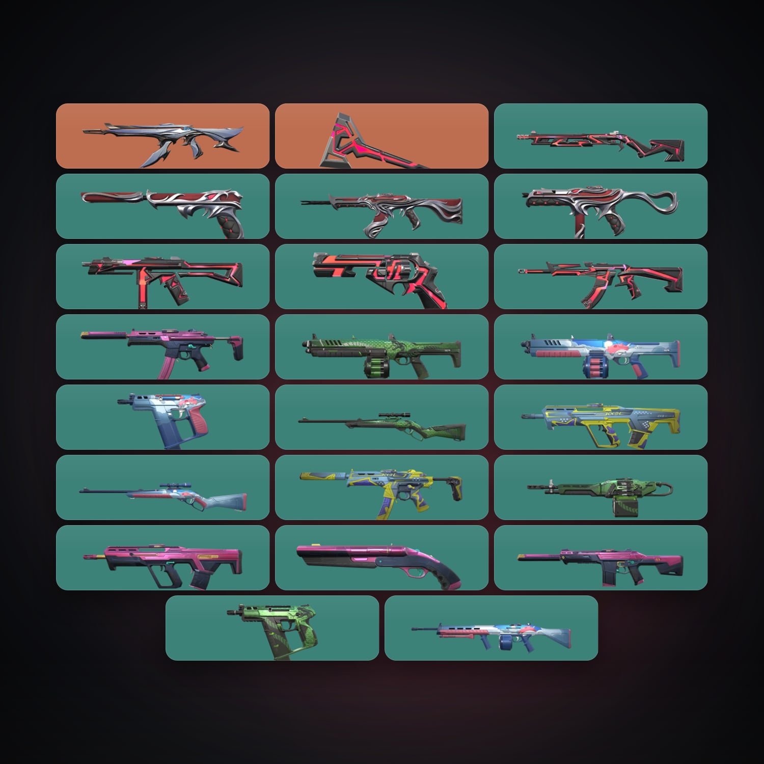EU locker — 1 knives, 23 skins, lvl 63 — HabibiAccounts