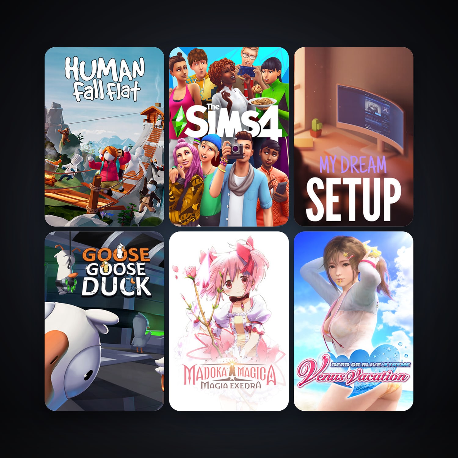 Steam account: Wallpaper Engine + Human: Fall Flat, 13 games, clean — HabibiAccounts