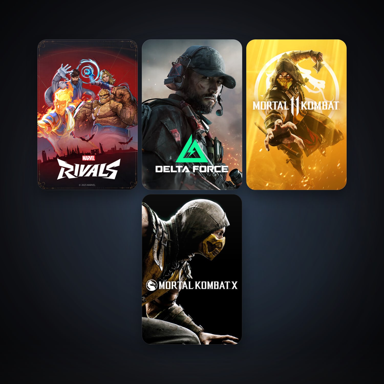 Steam account: Mortal Kombat X + Mortal Kombat 11, 7 games, clean — HabibiAccounts