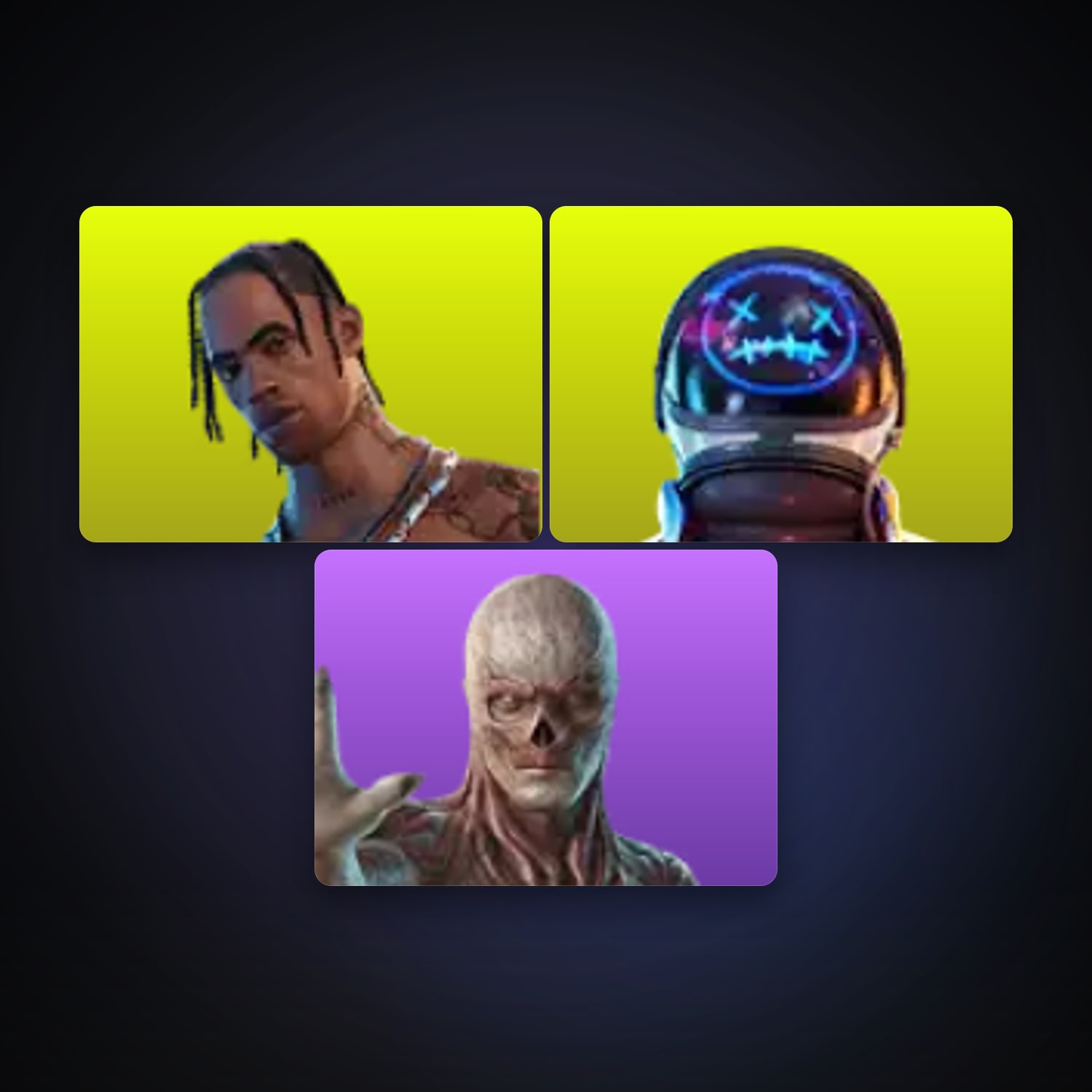 Fortnite account with Travis Scott & Astro Jack — 3 skins — lvl 72 — HabibiAccounts