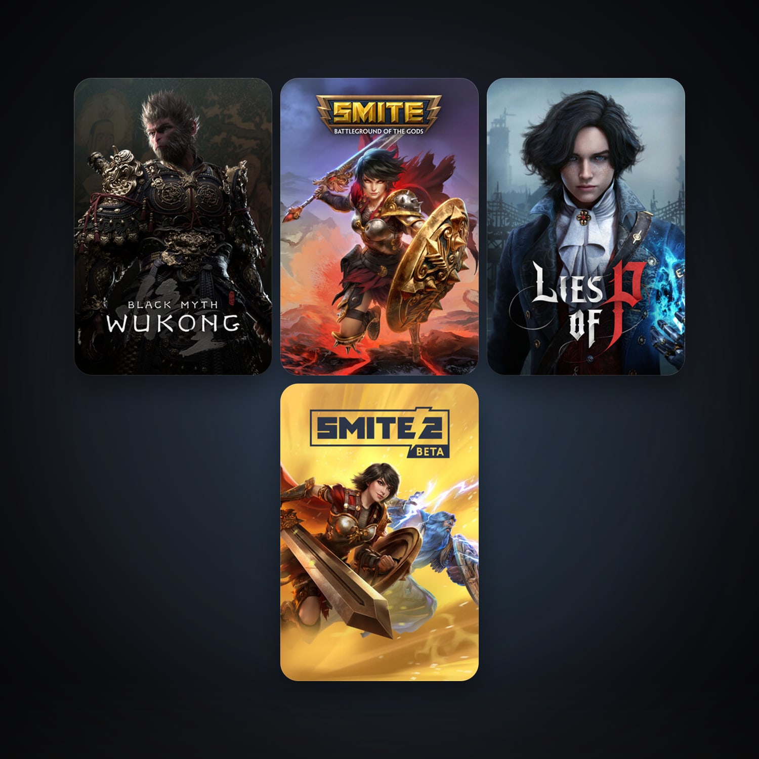 SMITE + Lies of P, 6 games, clean — HabibiAccounts