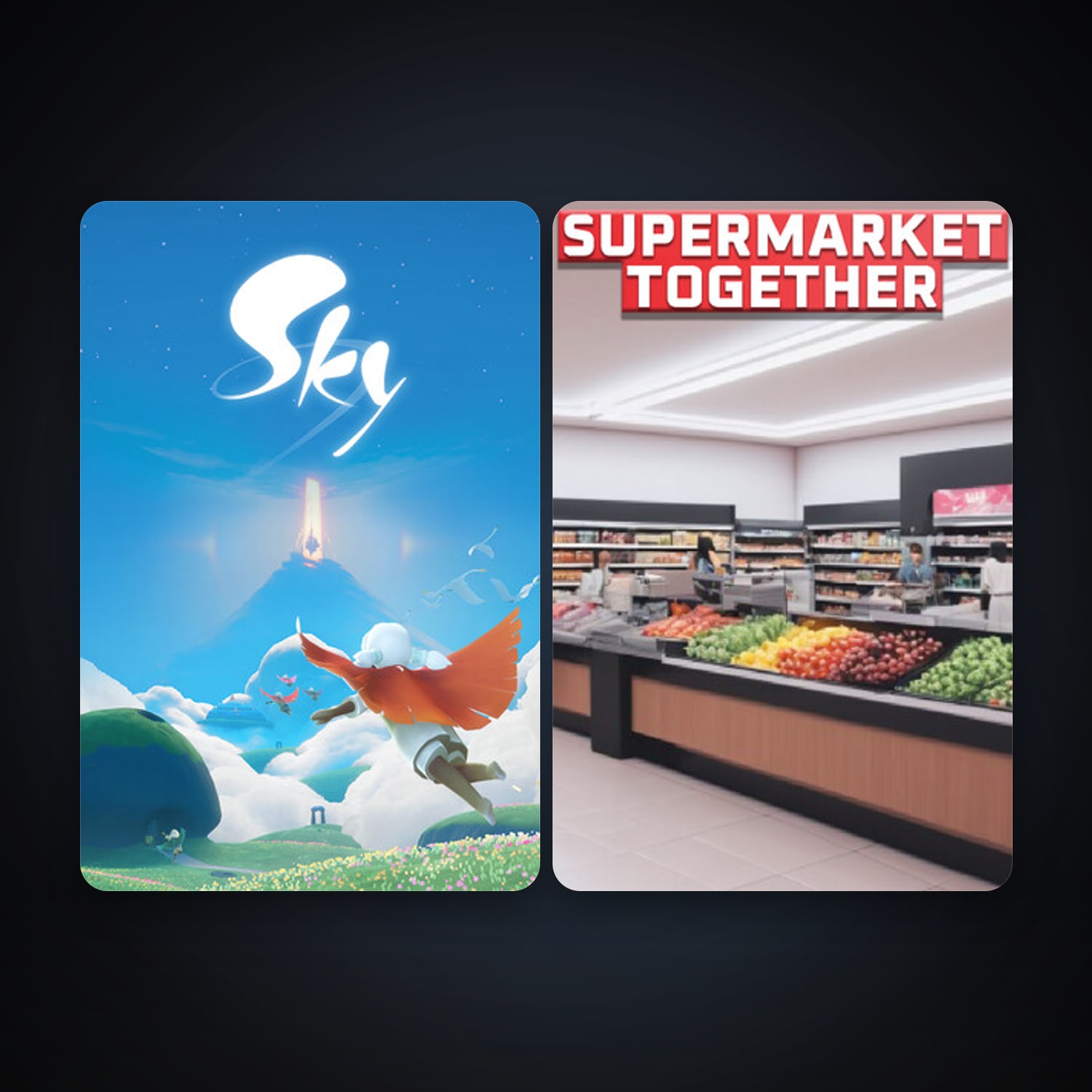 Steam account: Sky: Children of the Light + Supermarket Together, 2 games, clean — HabibiAccounts