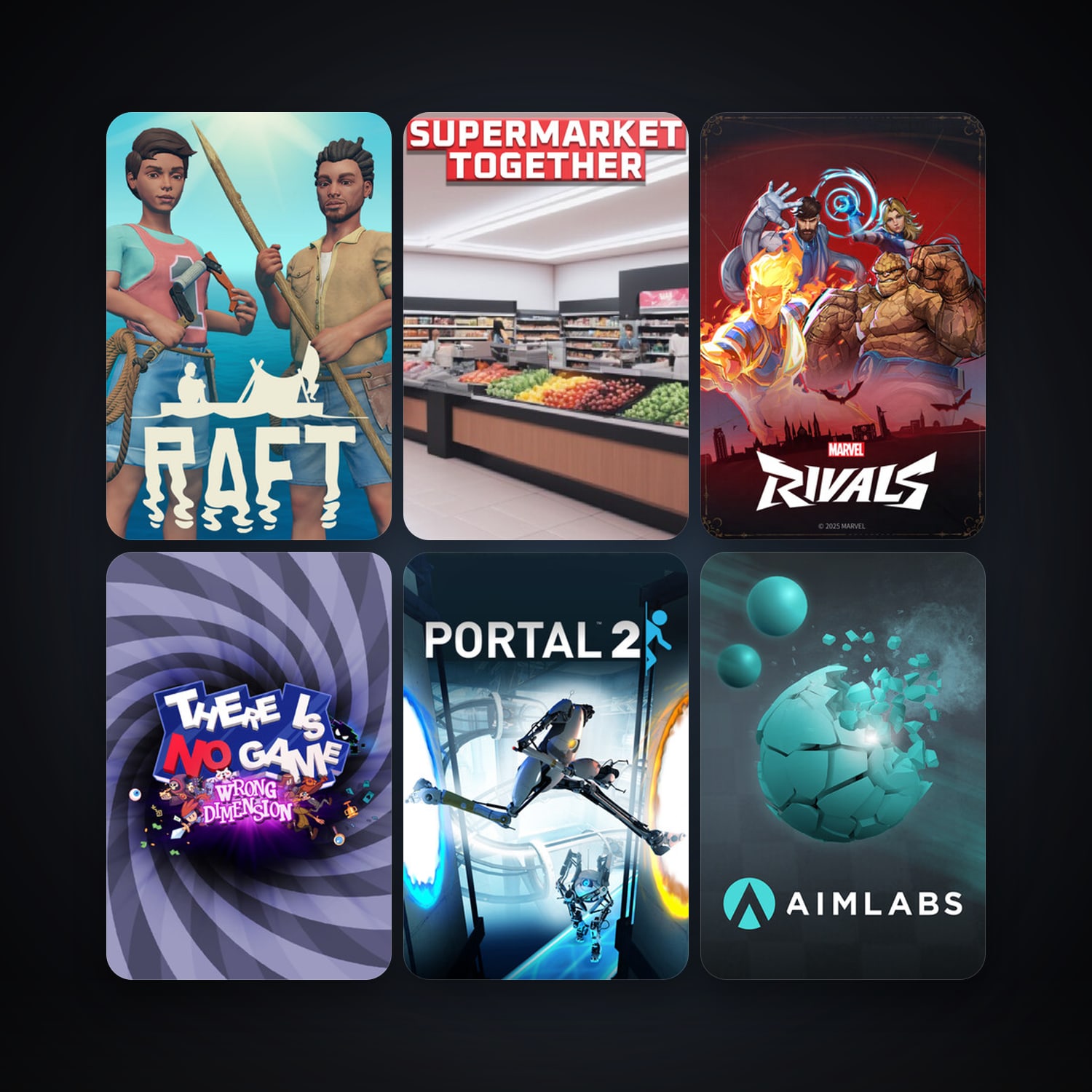 Portal 2 + Free CS2 (No Prime), 15 games, clean — HabibiAccounts