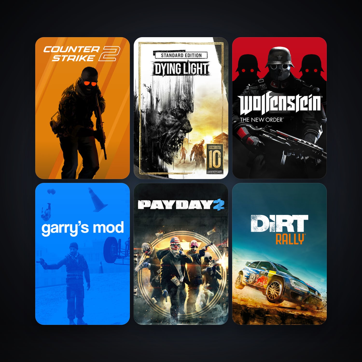 CS2 Prime + Garry's Mod, 88 games, Steam 21, clean — HabibiAccounts