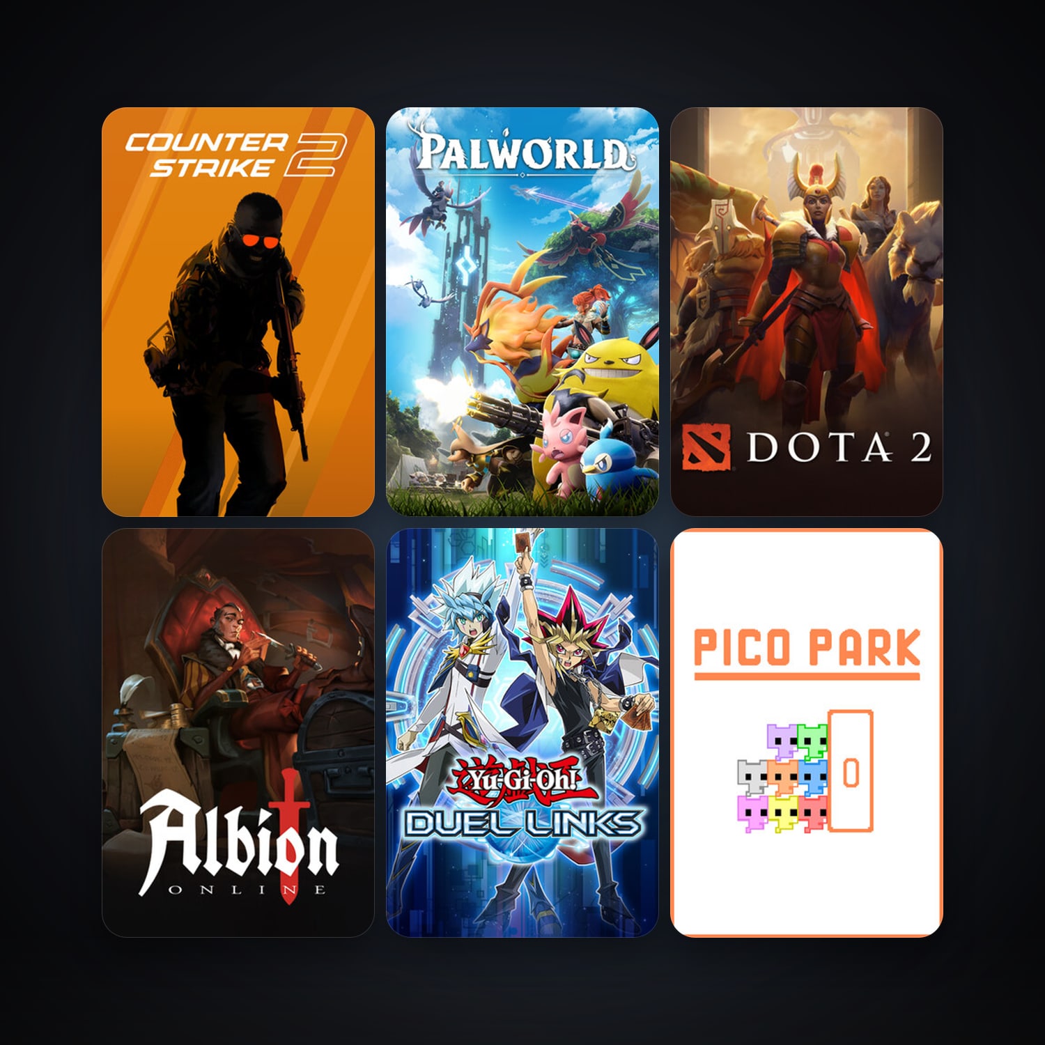 Team Fortress 2 + Dota 2, 17 games, Steam 10, clean — HabibiAccounts