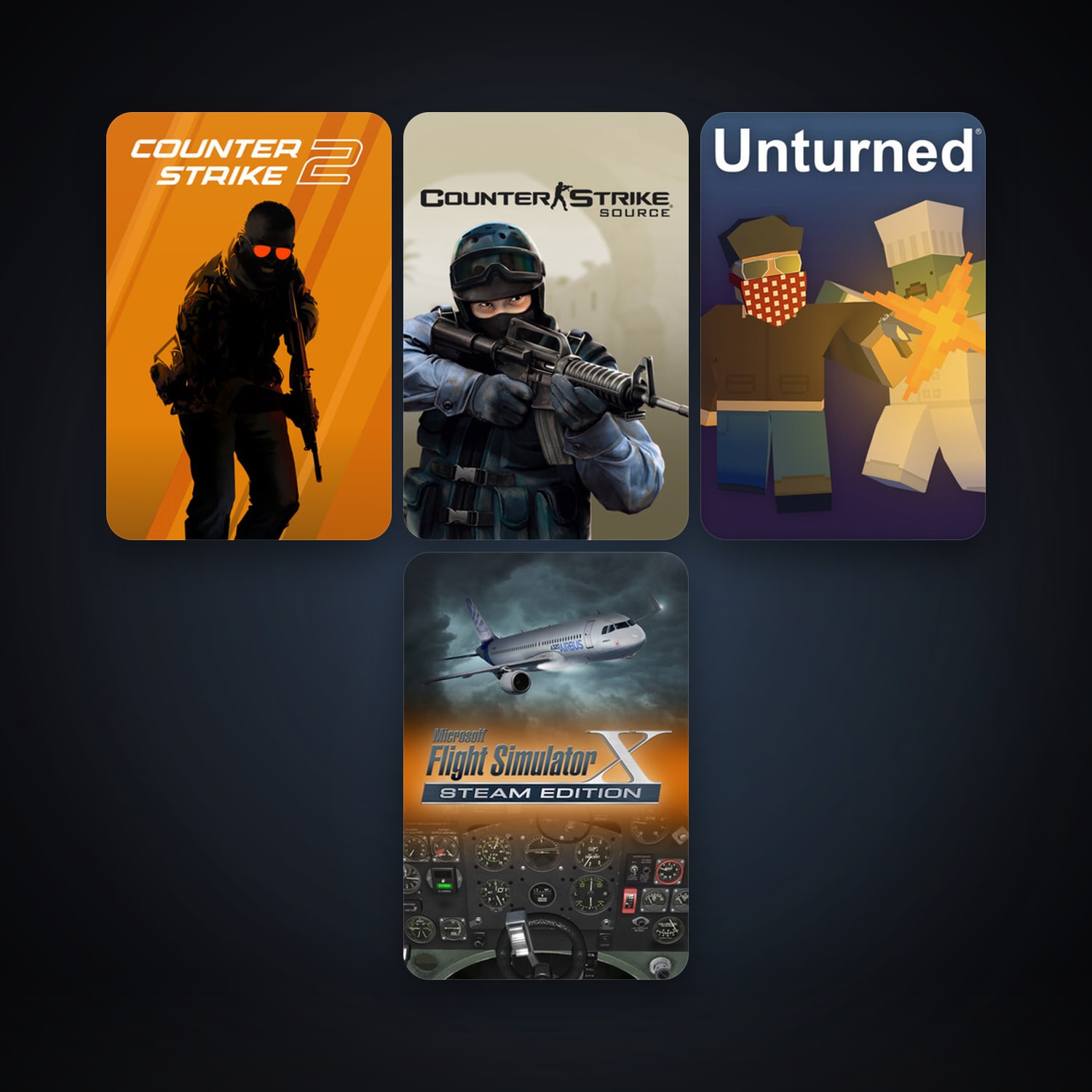 Counter-Strike: Source + CS2 Prime, 11 games, clean — HabibiAccounts