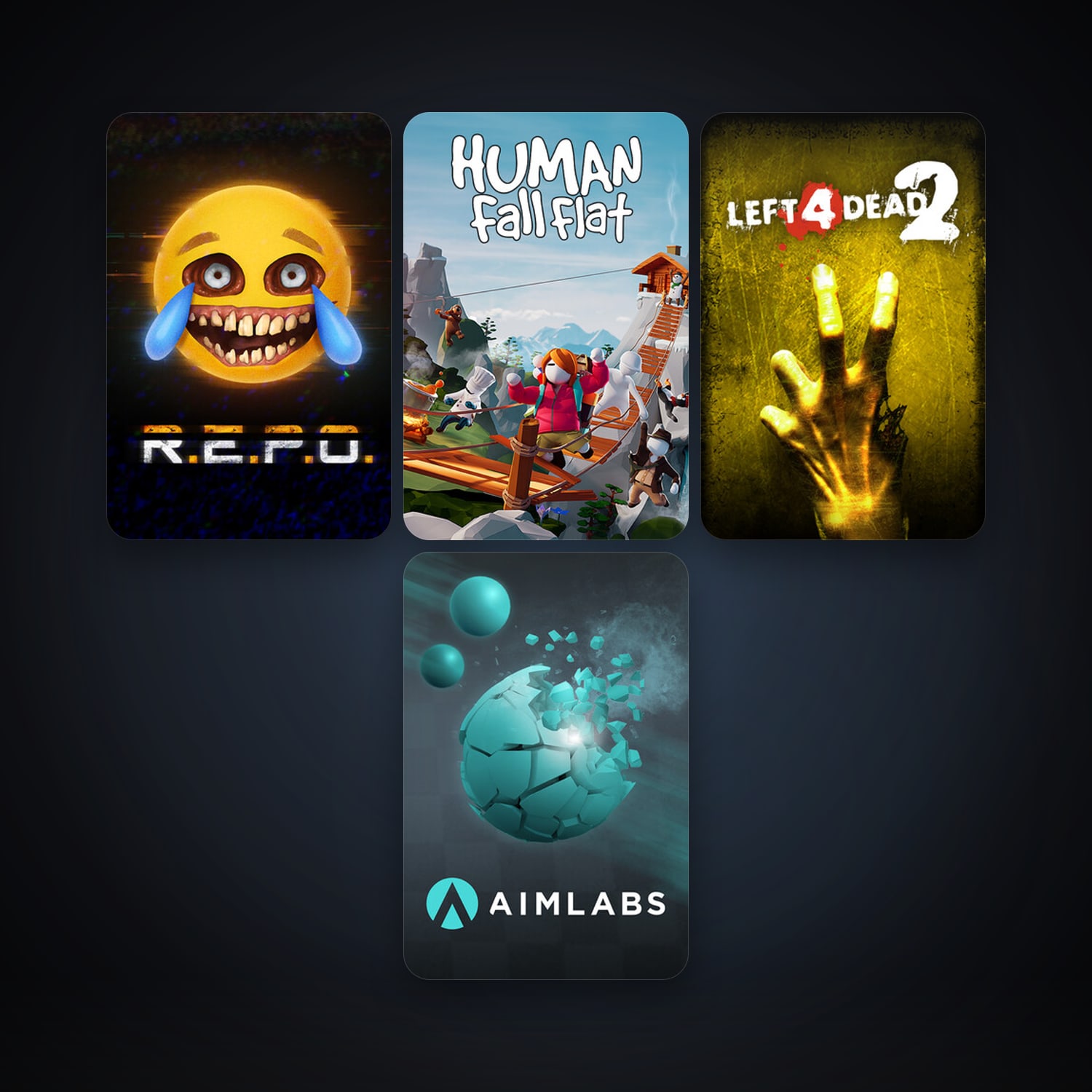 Steam account: Left 4 Dead 2 + Human: Fall Flat, 6 games, clean — HabibiAccounts
