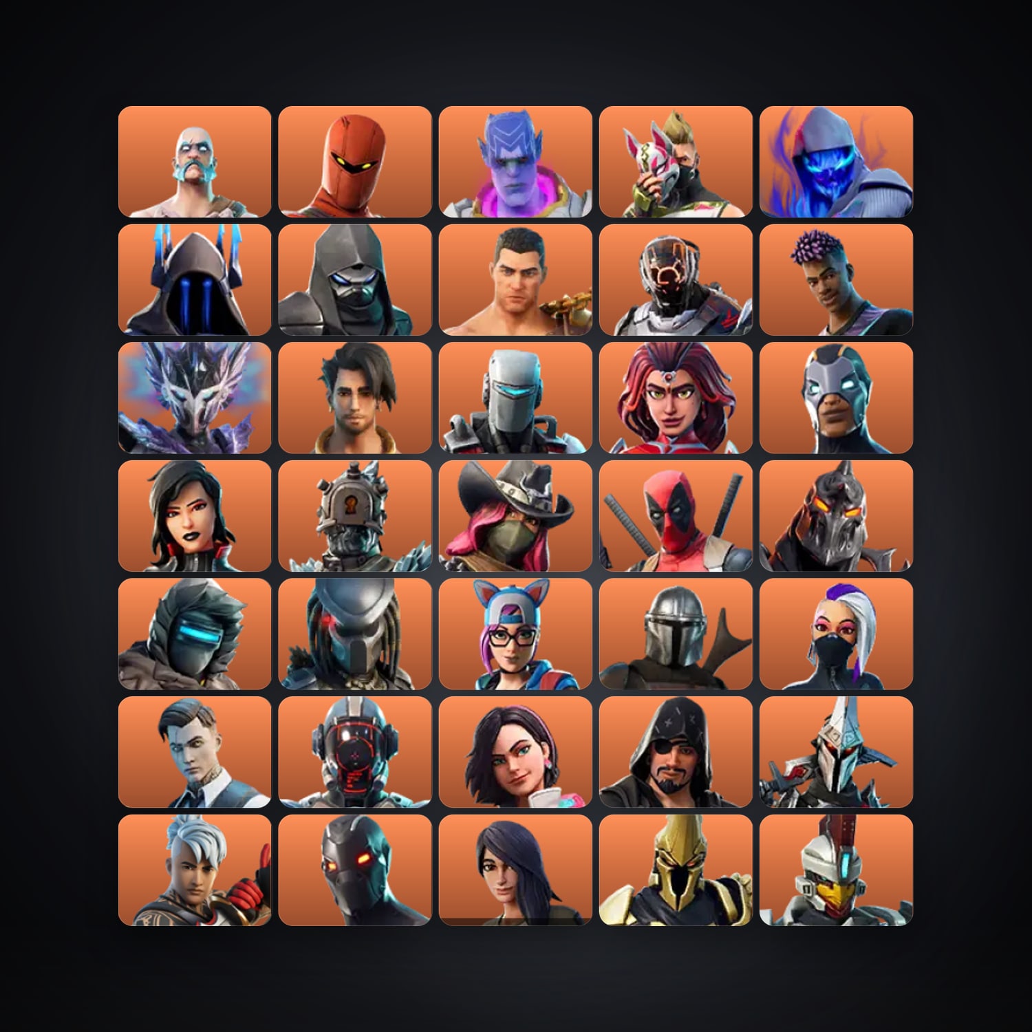 Fortnite account with Drift & Ragnarok — 151 skins — 700 V-Bucks — lvl 2960 — HabibiAccounts