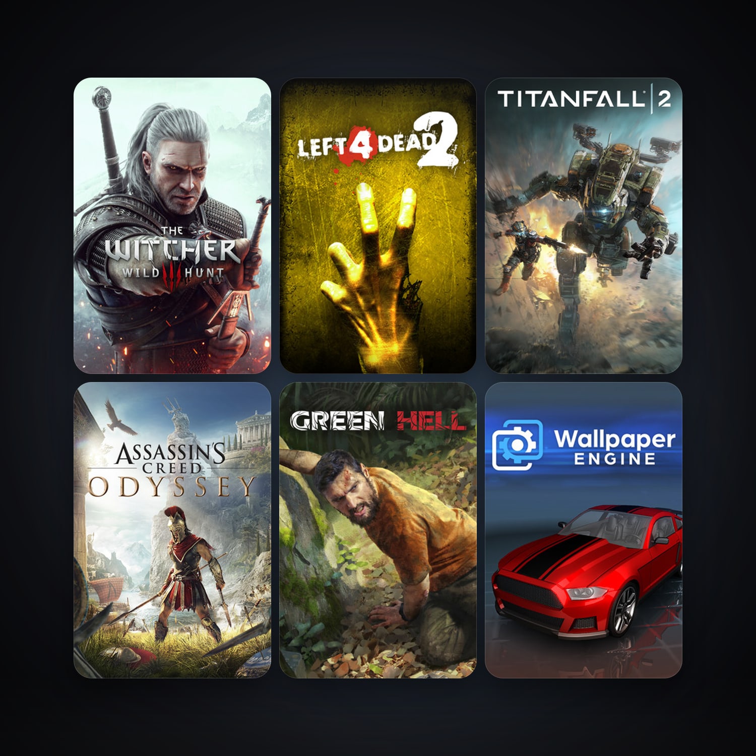 Left 4 Dead 2 + Batman: Arkham City - Game of the Year Edition, 19 games, clean — HabibiAccounts