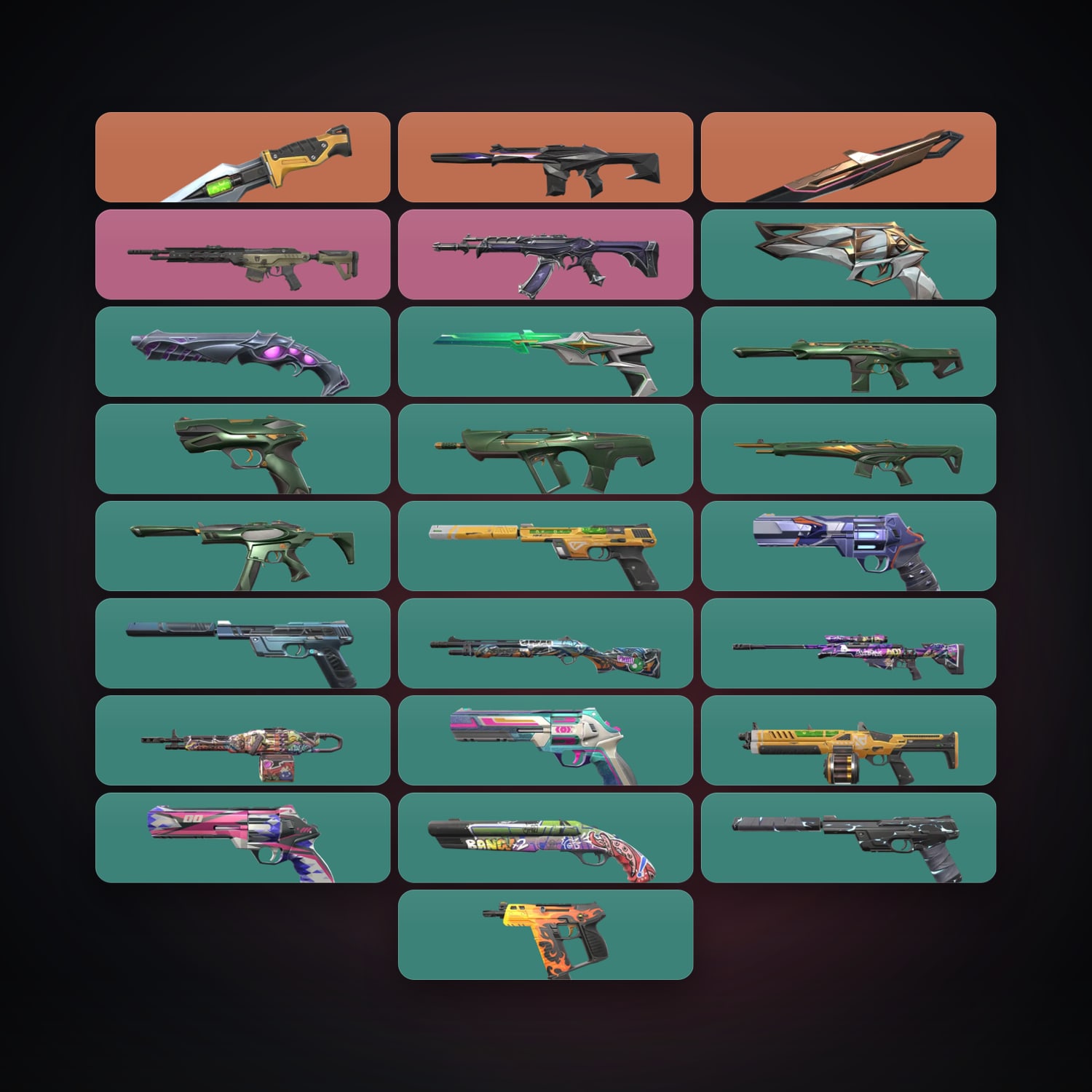 EU Plat 3 locker — 2 knives, 26 skins, lvl 260 — HabibiAccounts