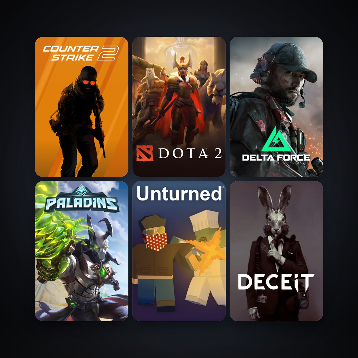 Left 4 Dead 2 + Dota 2, 26 games, clean — HabibiAccounts