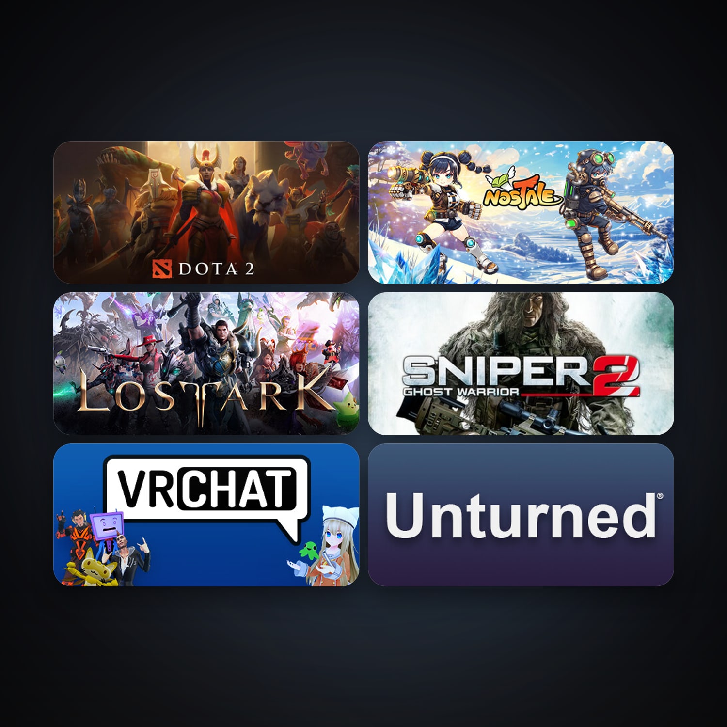Dota 2 + Sniper: Ghost Warrior 2, 11 games, clean — HabibiAccounts