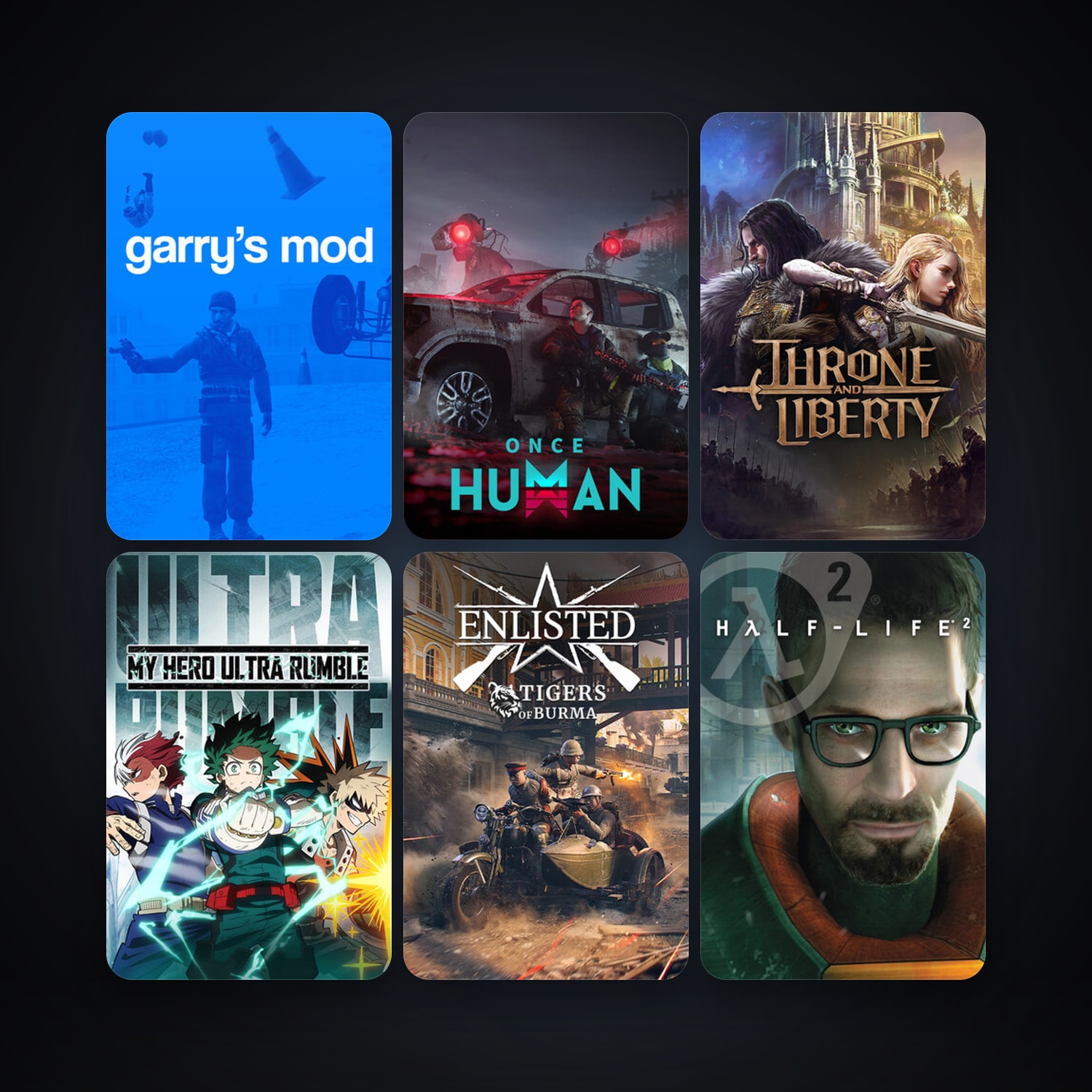 Half-Life 2 + Half-Life 2: Deathmatch, 59 games, clean — HabibiAccounts