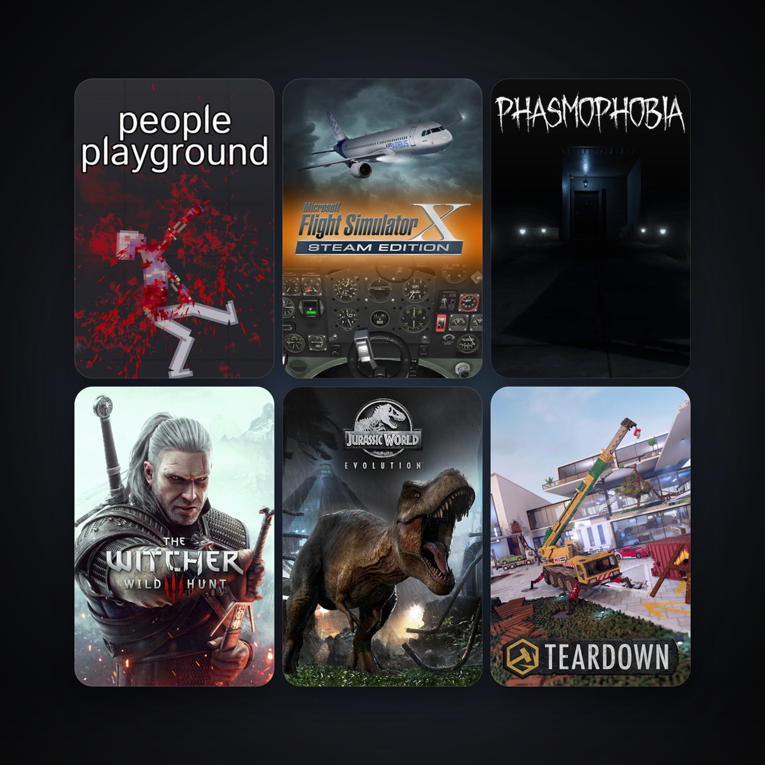 Garry's Mod + The Witcher 3: Wild Hunt, 199 games, Steam 13, clean — HabibiAccounts
