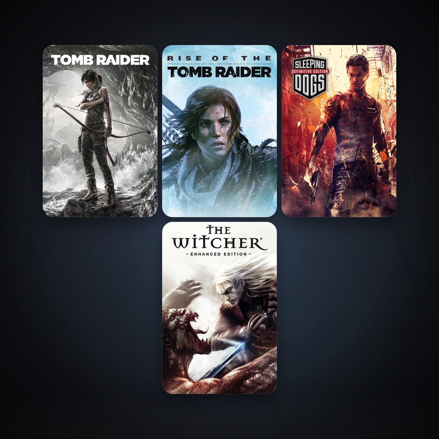 The Witcher: Enhanced Edition Director's Cut + Borderlands 2, 6 games, clean — HabibiAccounts