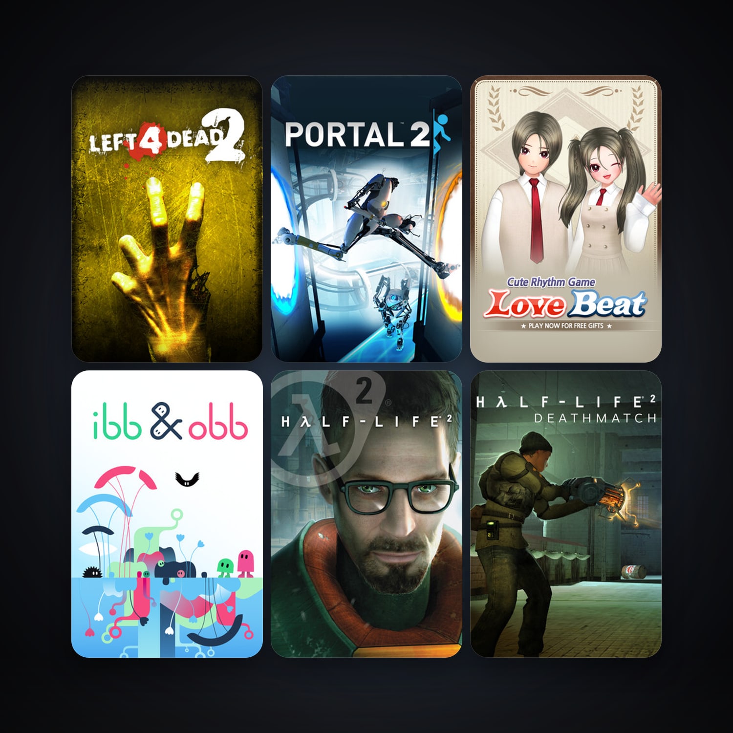 Half-Life 2 + Half-Life 2: Deathmatch, 9 games, clean — HabibiAccounts