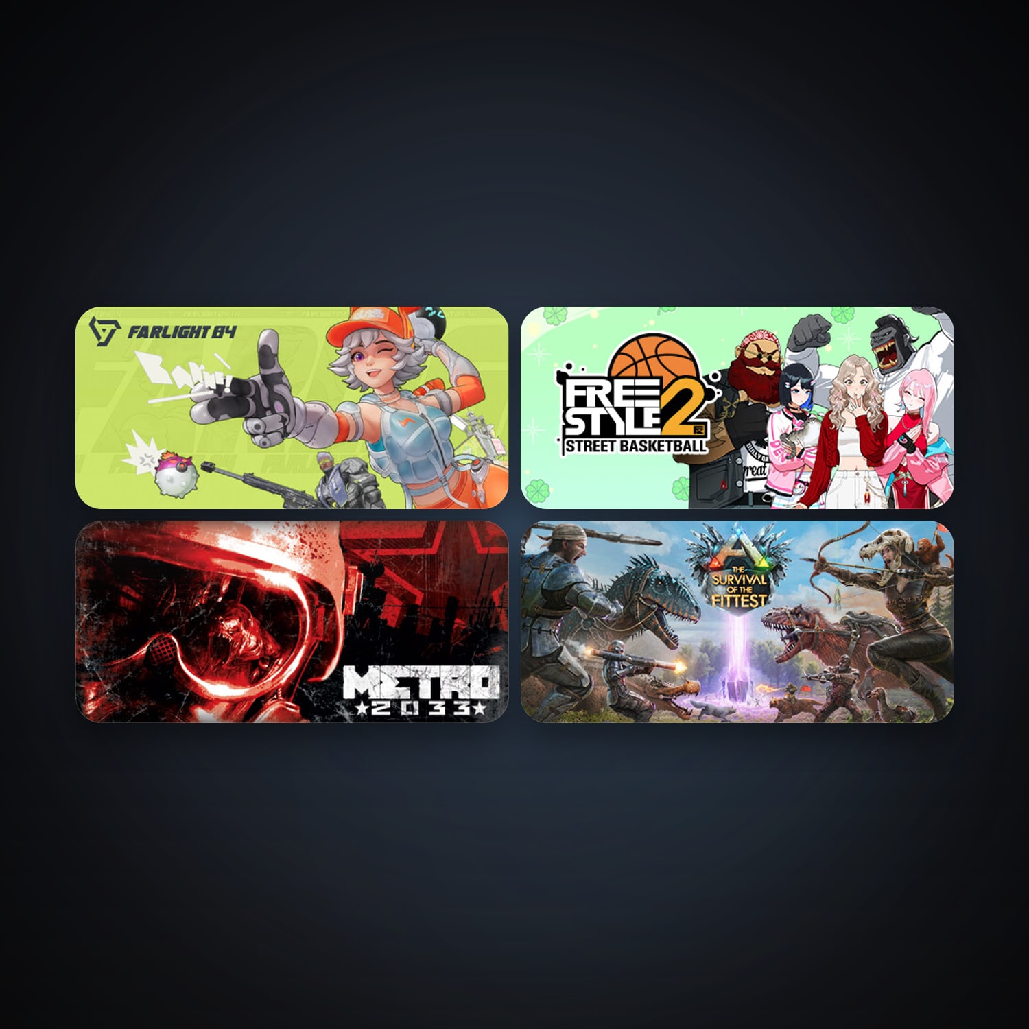 Metro 2033 + Freestyle 2: Street Basketball, 8 games, clean — HabibiAccounts
