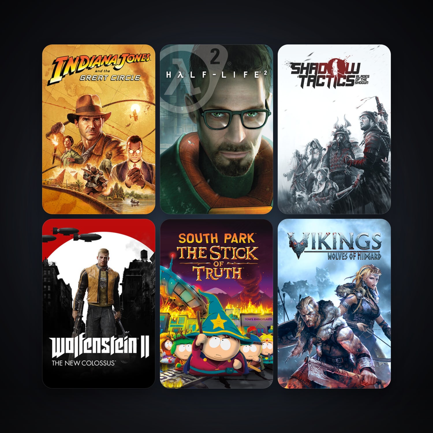 Half-Life 2 + Commandos 3: Destination Berlin, 43 games, clean — HabibiAccounts