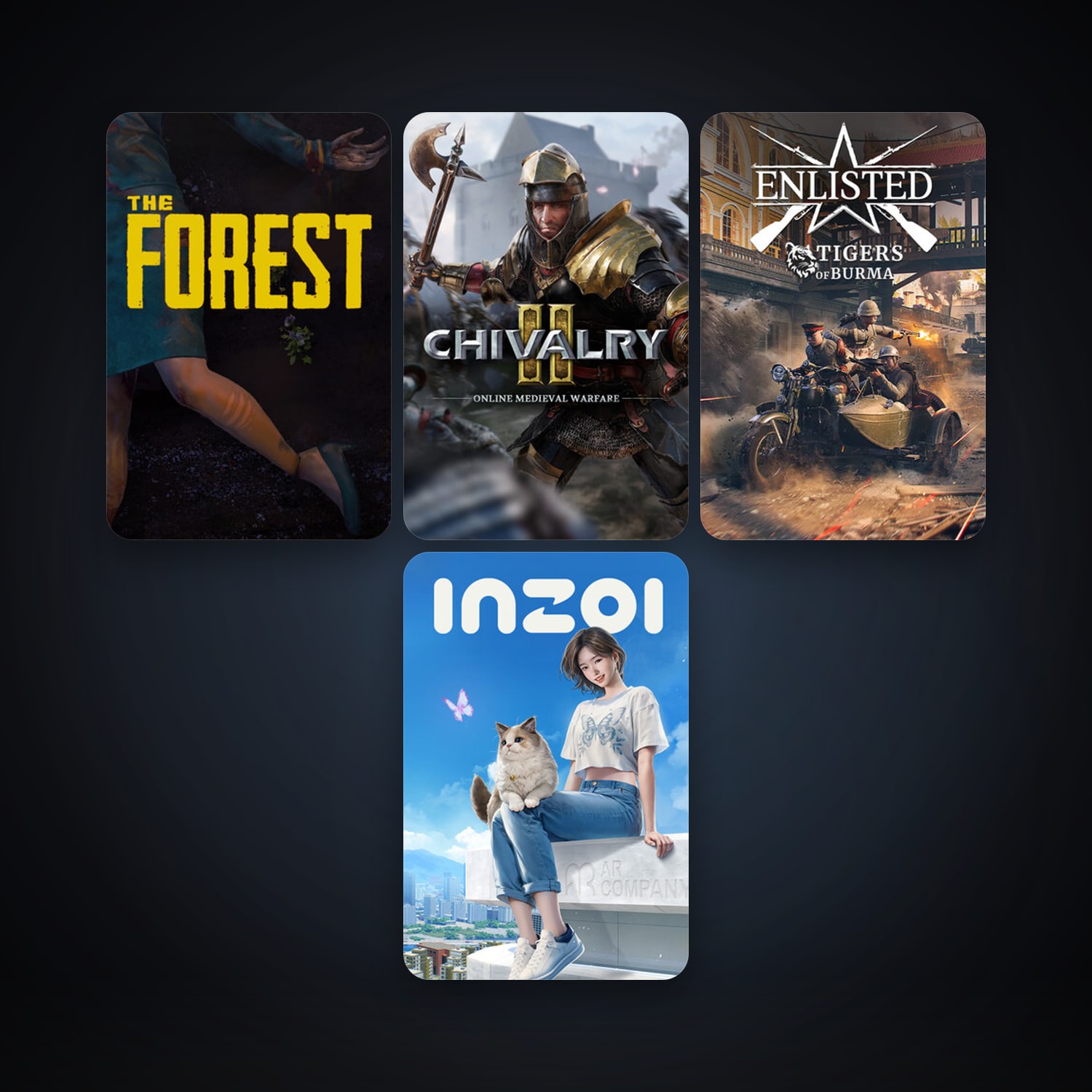 The Forest + Sons Of The Forest, 6 games, clean — HabibiAccounts