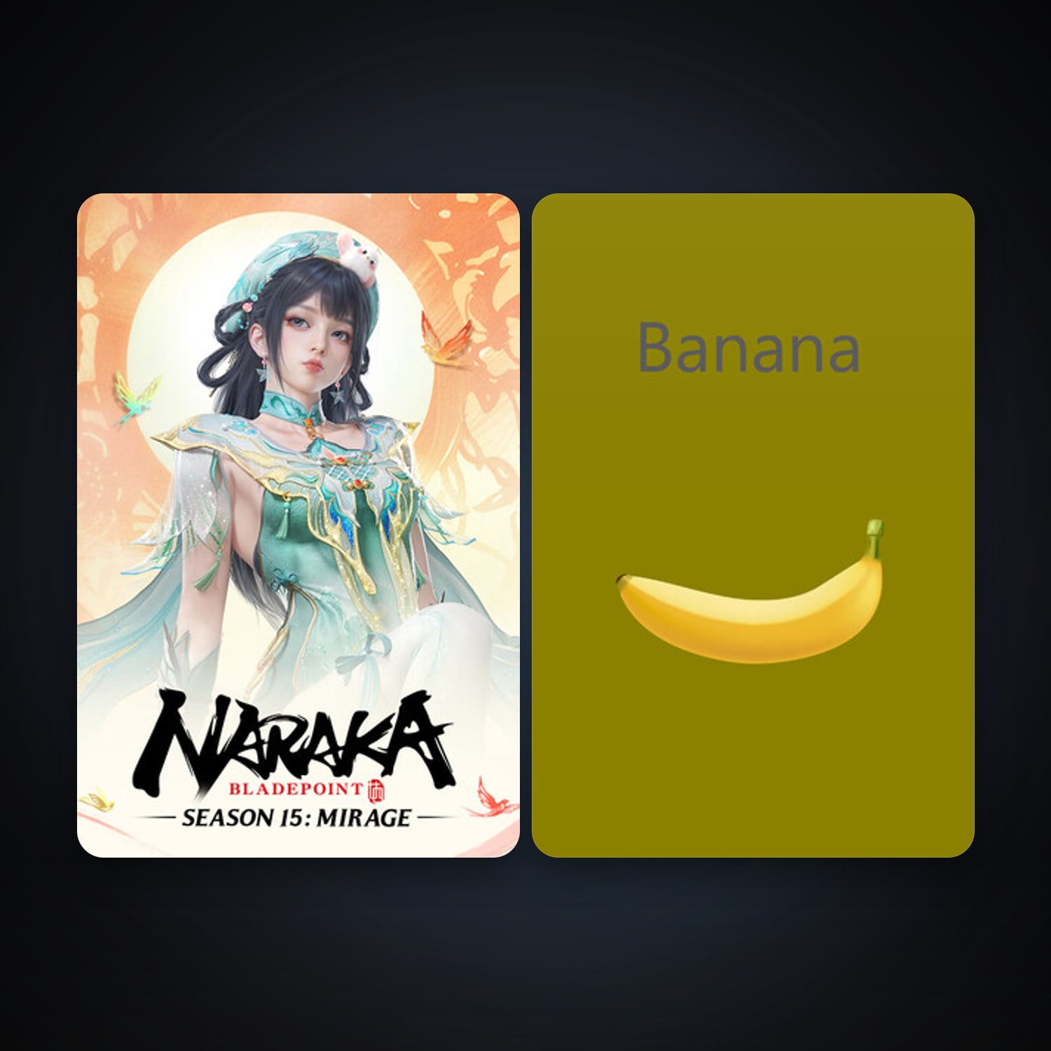 NARAKA: BLADEPOINT + Banana, 3 games, clean — HabibiAccounts
