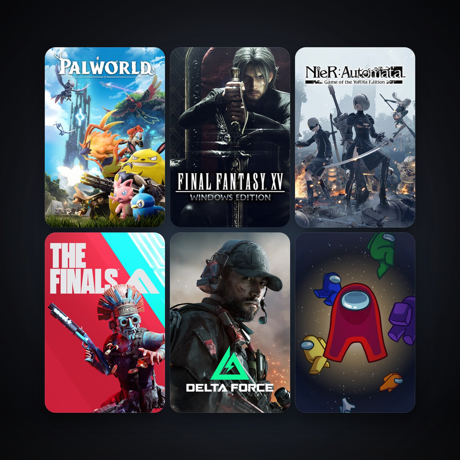 Steam account: NieR:Automata + Final Fantasy XV Windows Edition, 22 games, clean — HabibiAccounts