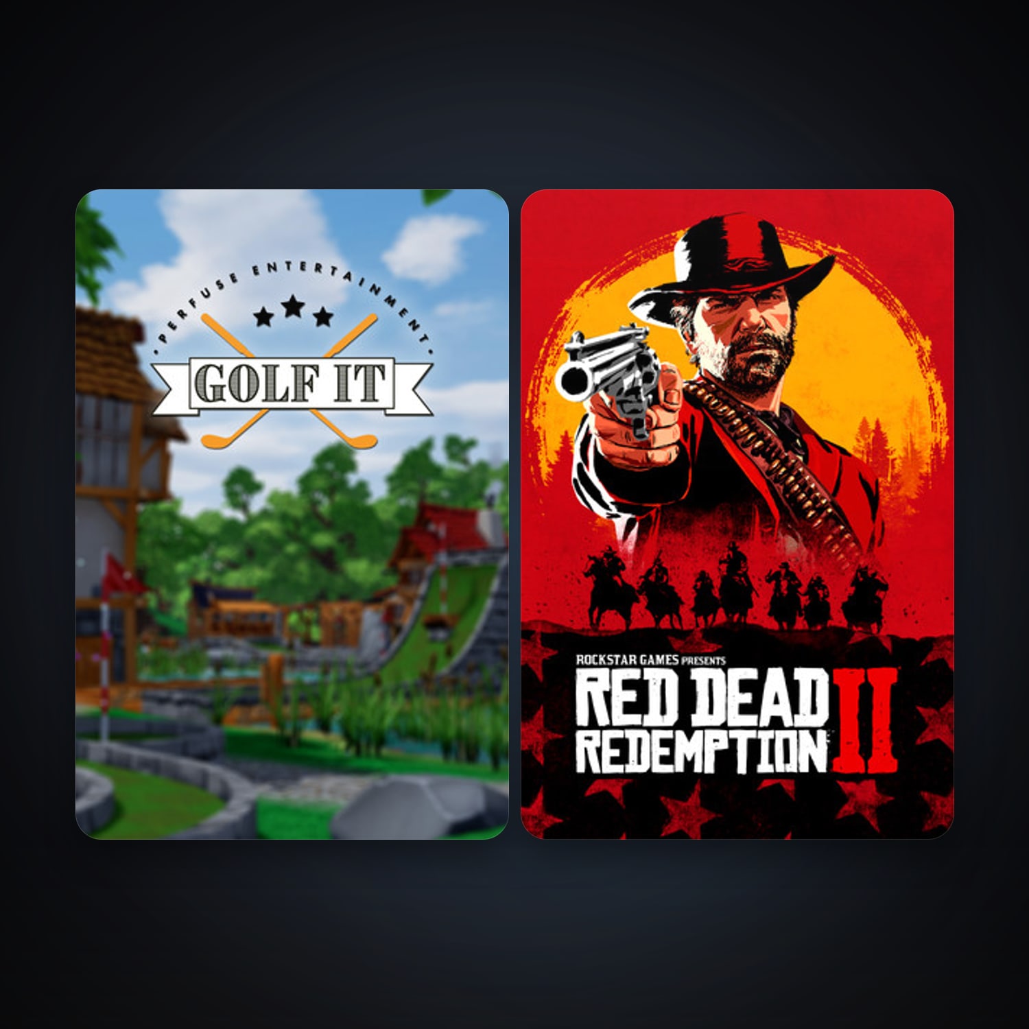 Golf It! + Red Dead Online, 5 games, clean — HabibiAccounts