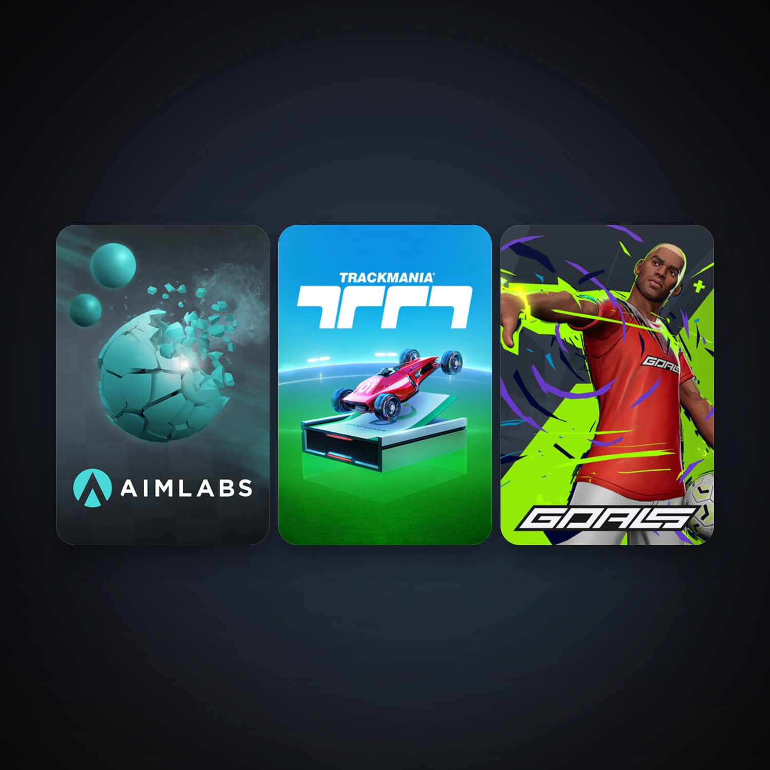 Aimlabs + Trackmania, 10 games, clean — HabibiAccounts