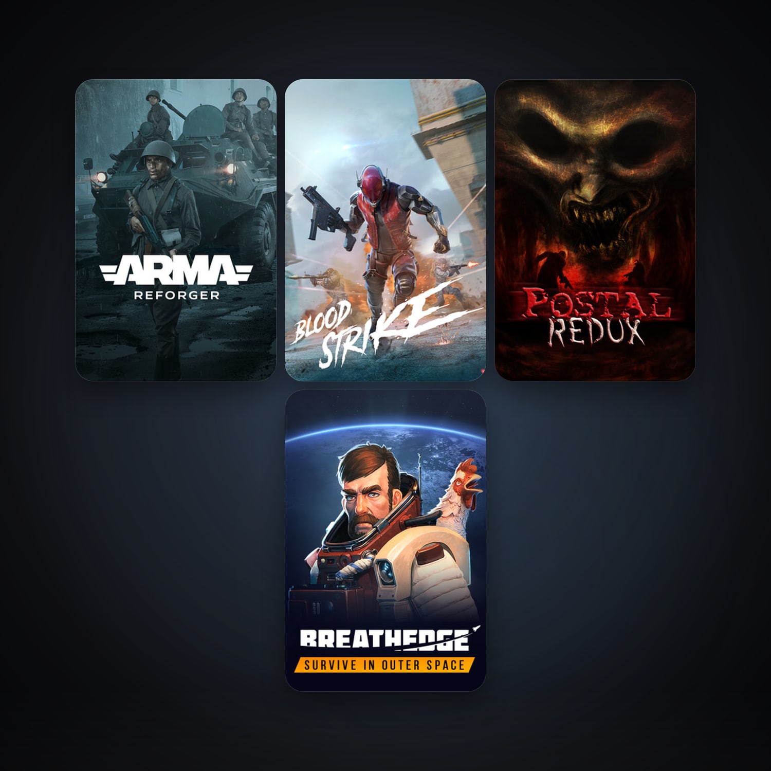 POSTAL Redux + Breathedge, 6 games, clean — HabibiAccounts